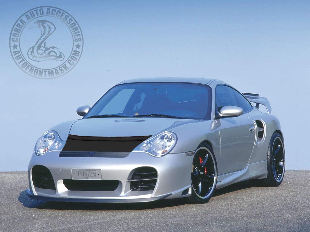 Porsche 996 Carrera Car Hood Bra Cover Mask (1997-2004) - Front End Protection for Road Trips & Car Shows