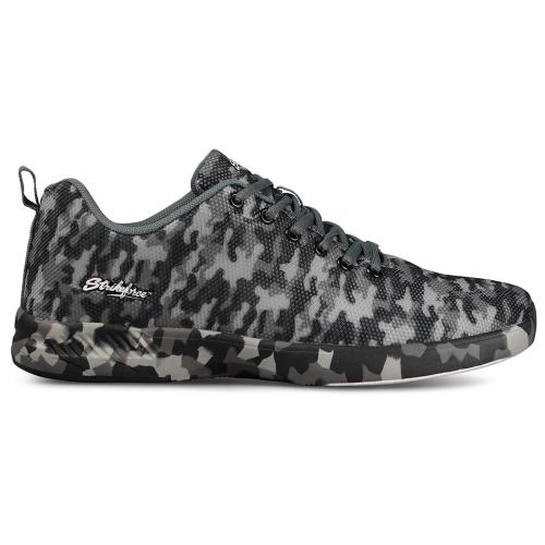 KR Strikeforce Aviator Grey Camo Bowling Shoes - Men's & Women's Non-Slip Athletic Shoes for Bowling Leagues & Tournaments - Perfect for Pro Bowlers & Casual Players