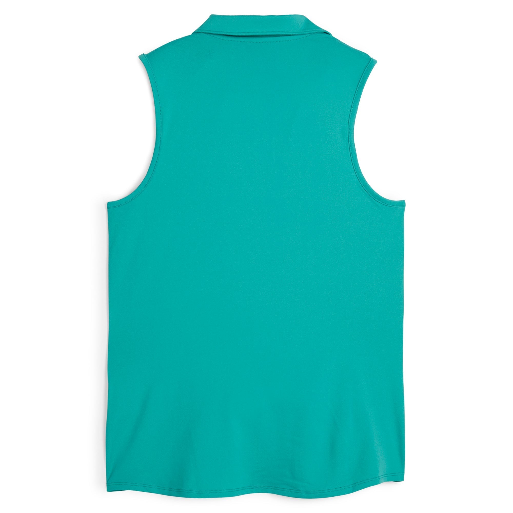 Women's CLOUDSPUN Piped Sleeveless Golf Polo Shirt - Breathable Moisture-Wicking Performance Top for Golf, Tennis & Outdoor Activities