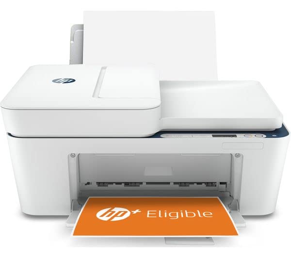 HP DeskJet 4130e All-in-One Wireless Color Printer with HP+ | Print, Copy, Scan | Home & Office Use | Compact Design for Small Spaces