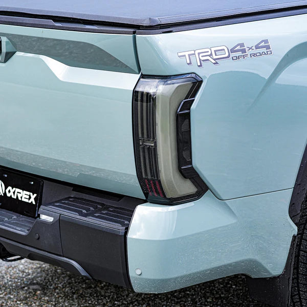 22-24 Toyota Tundra NOVA Series Prismatic LED Tail Lights - Black Smoke Lens - Waterproof & Durable - Perfect for Off-Roading & Night Driving