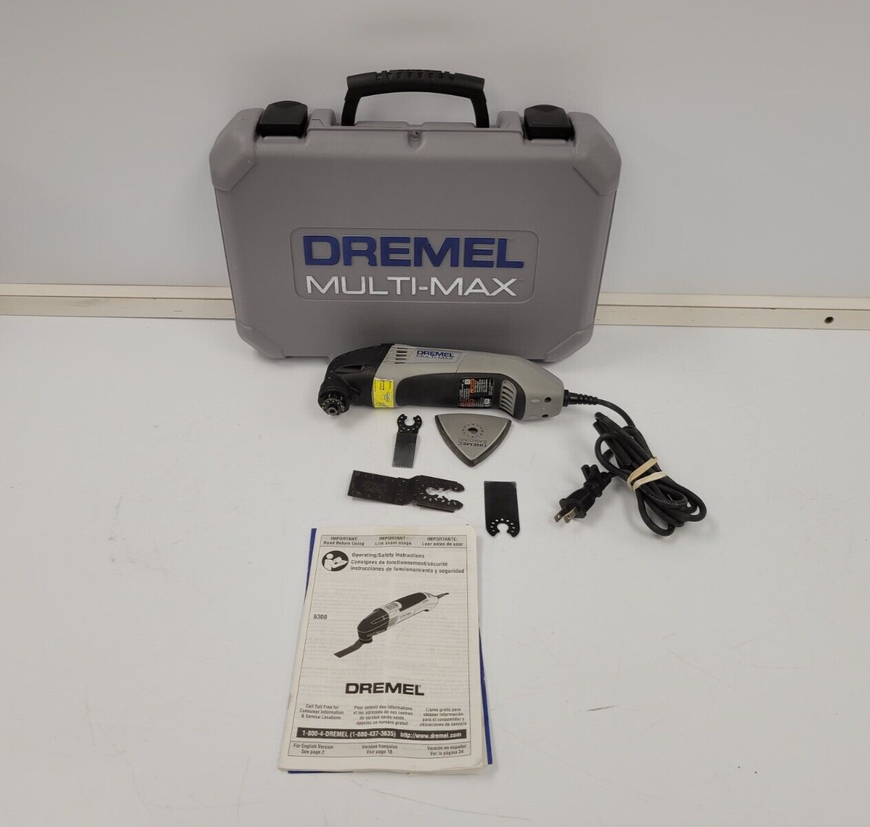 Dremel 6300 Oscillating Multi-Tool Kit with 30 Accessories - Perfect for DIY Home Improvement, Woodworking & Renovation Projects