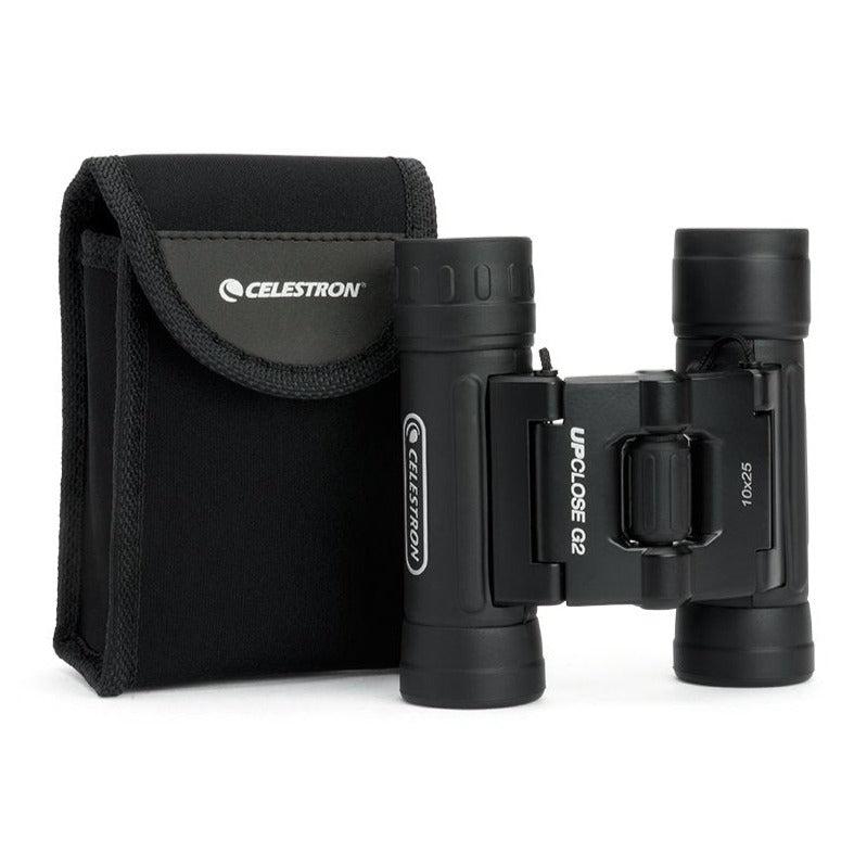 Celestron UpClose G2 10x25 Roof Prism Binoculars - Compact & Lightweight for Bird Watching, Hiking, Travel, and Outdoor Adventures