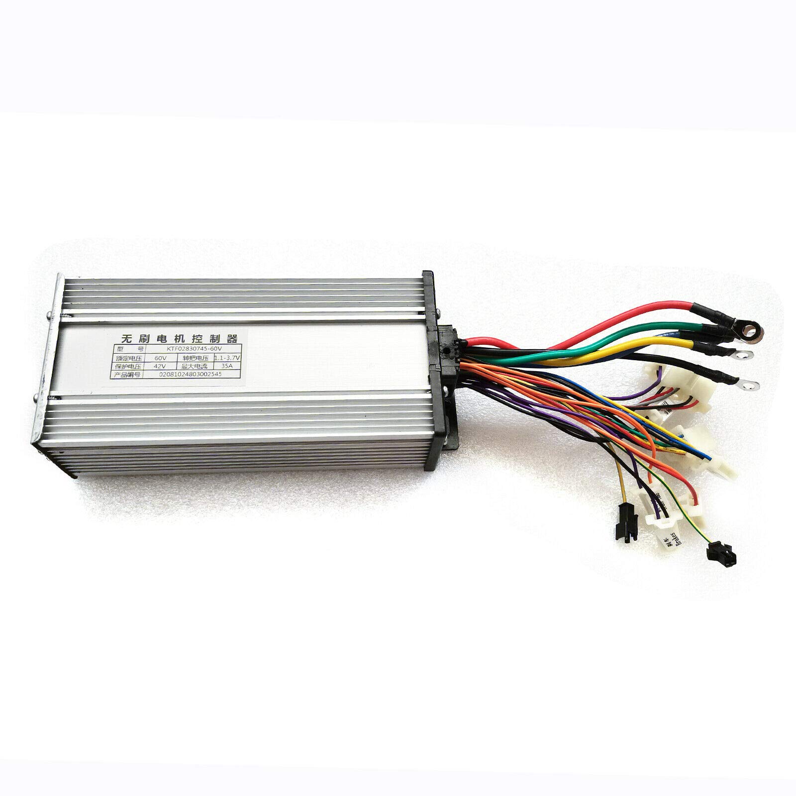 60V 2000W High Power Brushless DC Motor Kit with Controller - BLDC Motor for Electric Bicycles, Scooters, Cars & Motorcycles - Perfect for DIY EV Projects, E-Bike Conversions & Small Electric Vehicles