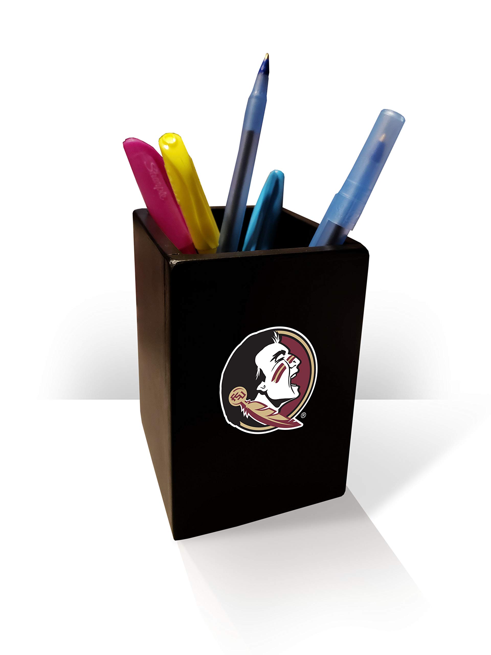 Florida State Seminoles Pen Holder - Office & School Desk Organizer
