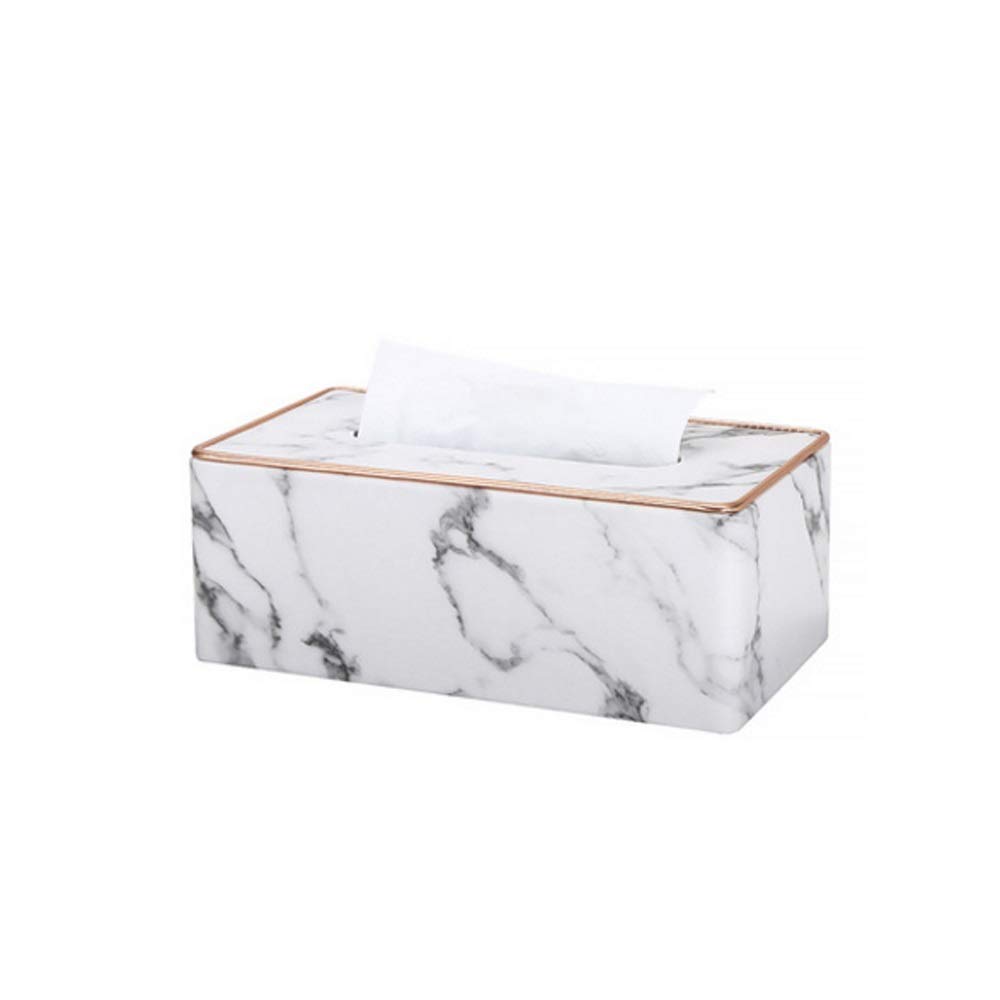 JYDQM Metal Frame Desktop Tissue Box Holder - Stylish Office Desk Napkin Dispenser for Home & Office (Size A) - Perfect for Workspaces, Living Rooms, and Bathrooms