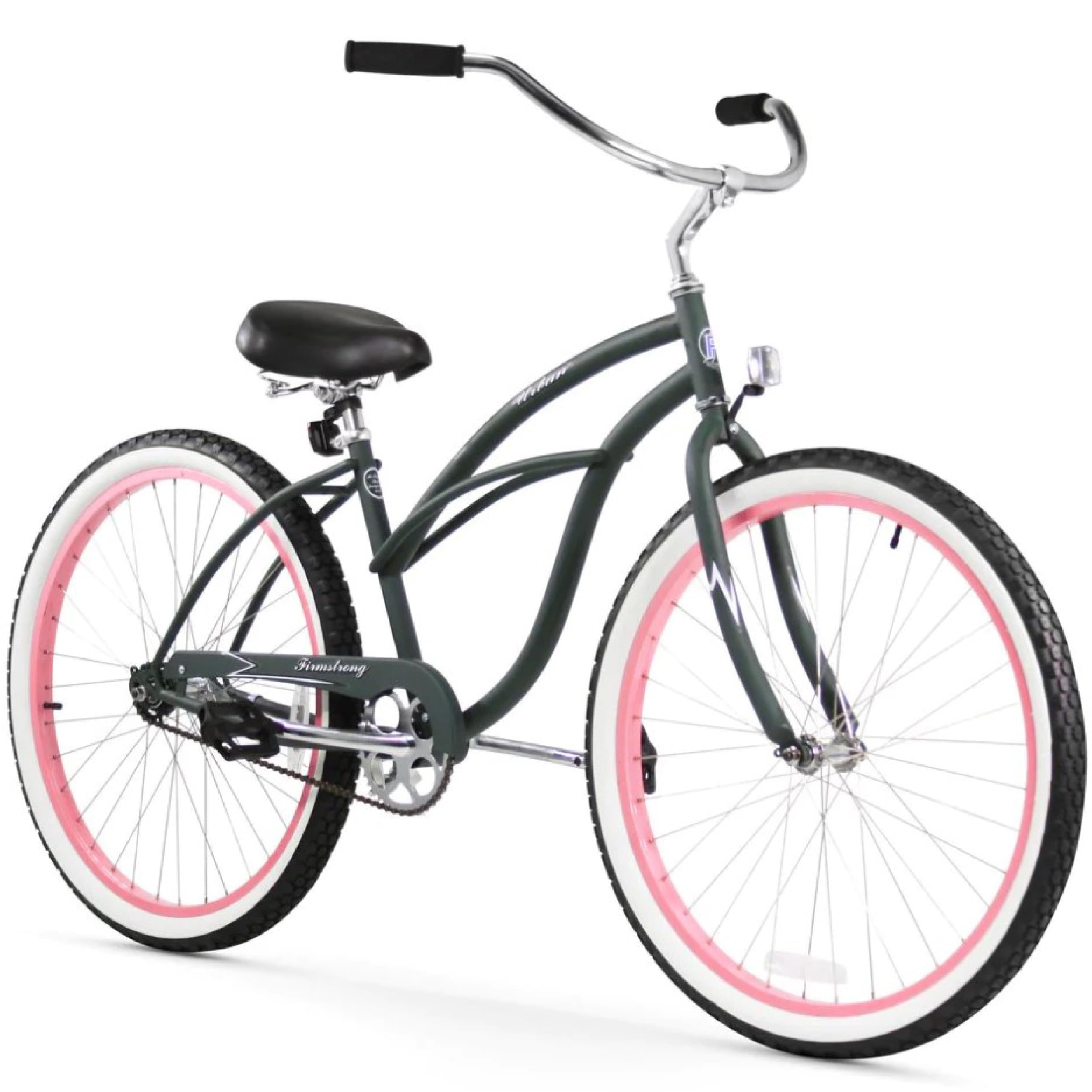 Firmstrong Urban Lady Beach Cruiser Bicycle - Women's Comfort Bike with Classic Design for Casual Riding, Commuting & Beach Cruises | Perfect for Leisure, Exercise & Coastal Adventures