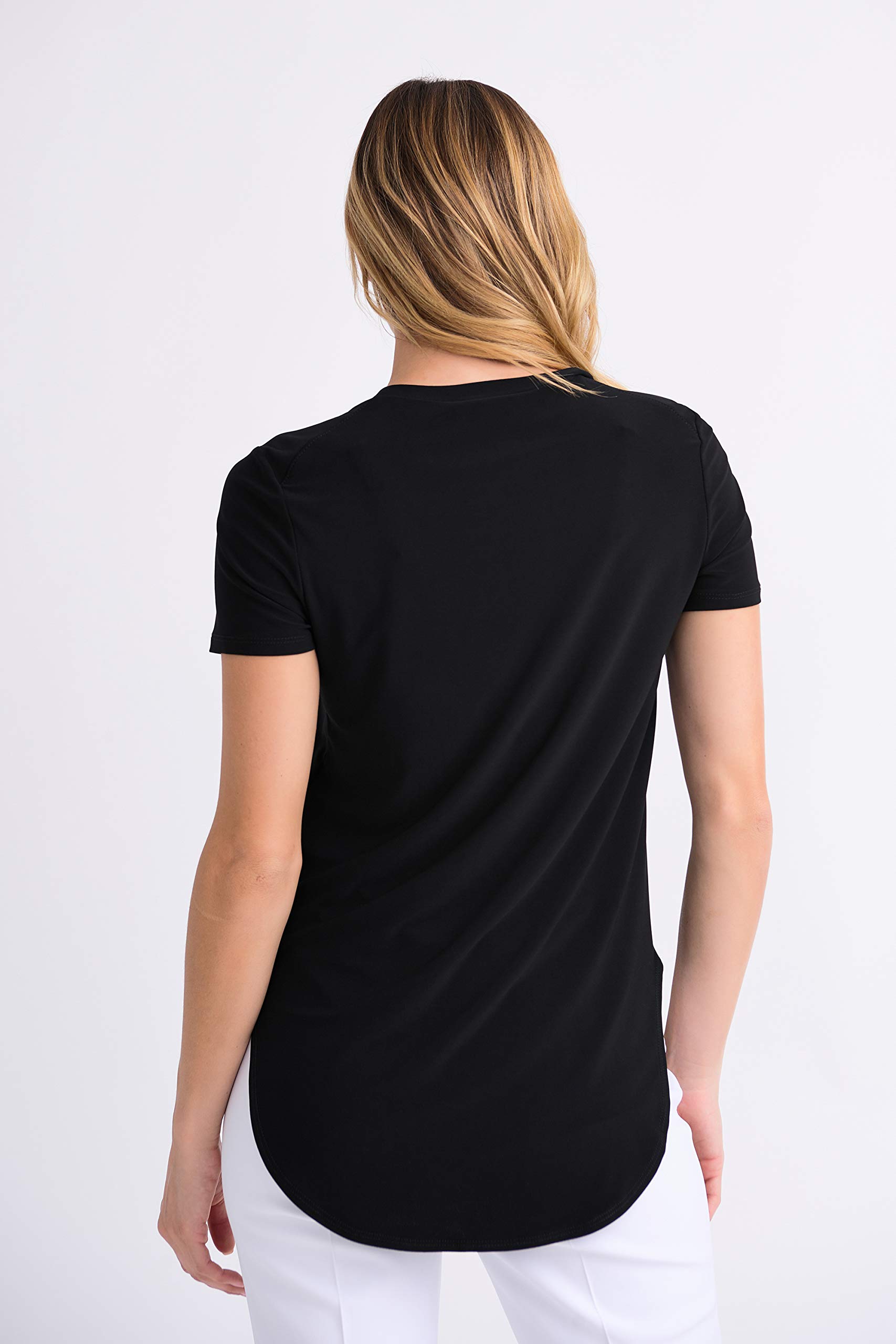 Joseph Ribkoff Women's Classic T-Shirt Style 183220J - Elegant Casual Top for Work, Date Night & Everyday Wear