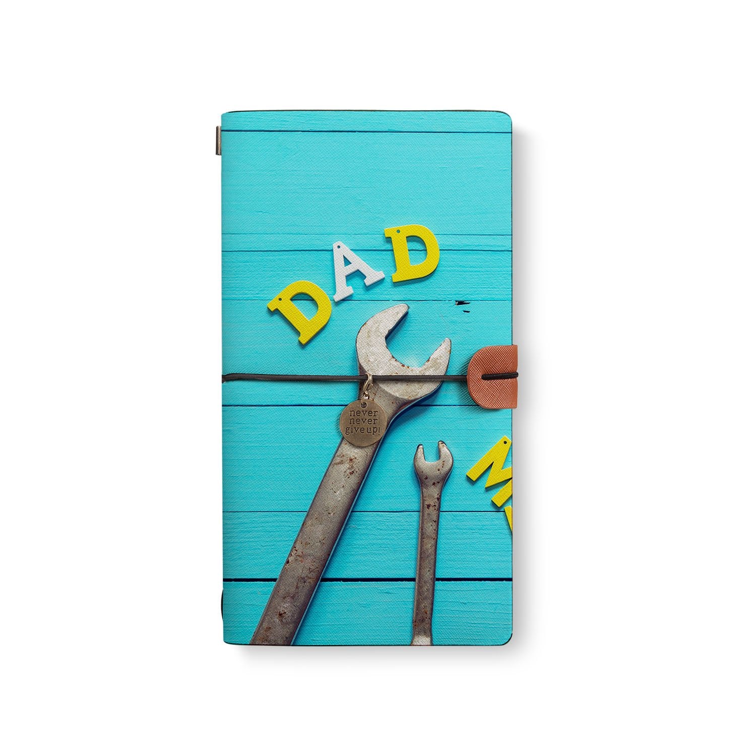 Premium Leather Traveler's Notebook - Perfect Gift for Father's Day, Journaling, Writing & Daily Planning | Ideal for Business, Travel & Personal Use