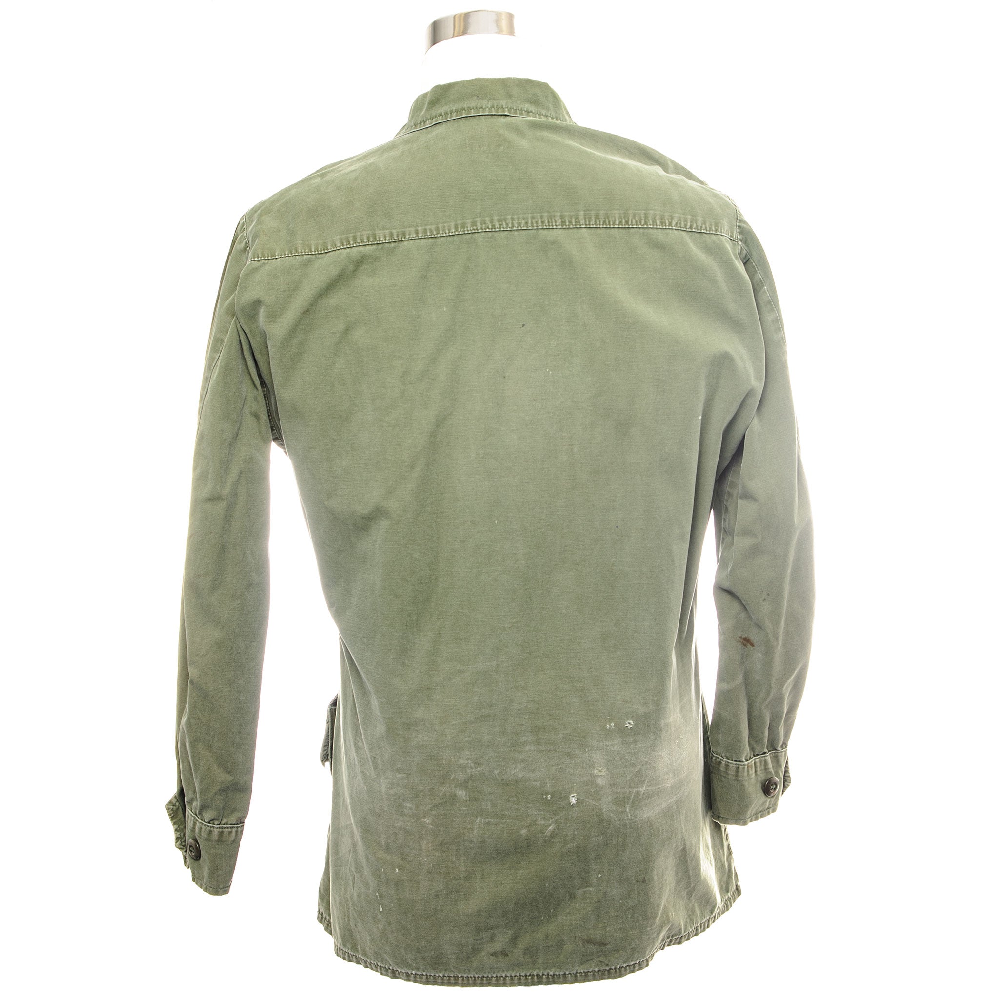 Vintage US Army Tropical Combat Jacket Ripstop 1969 Vietnam War Small Regular - Military Reenactment, Outdoor Adventure, and Collectible Apparel