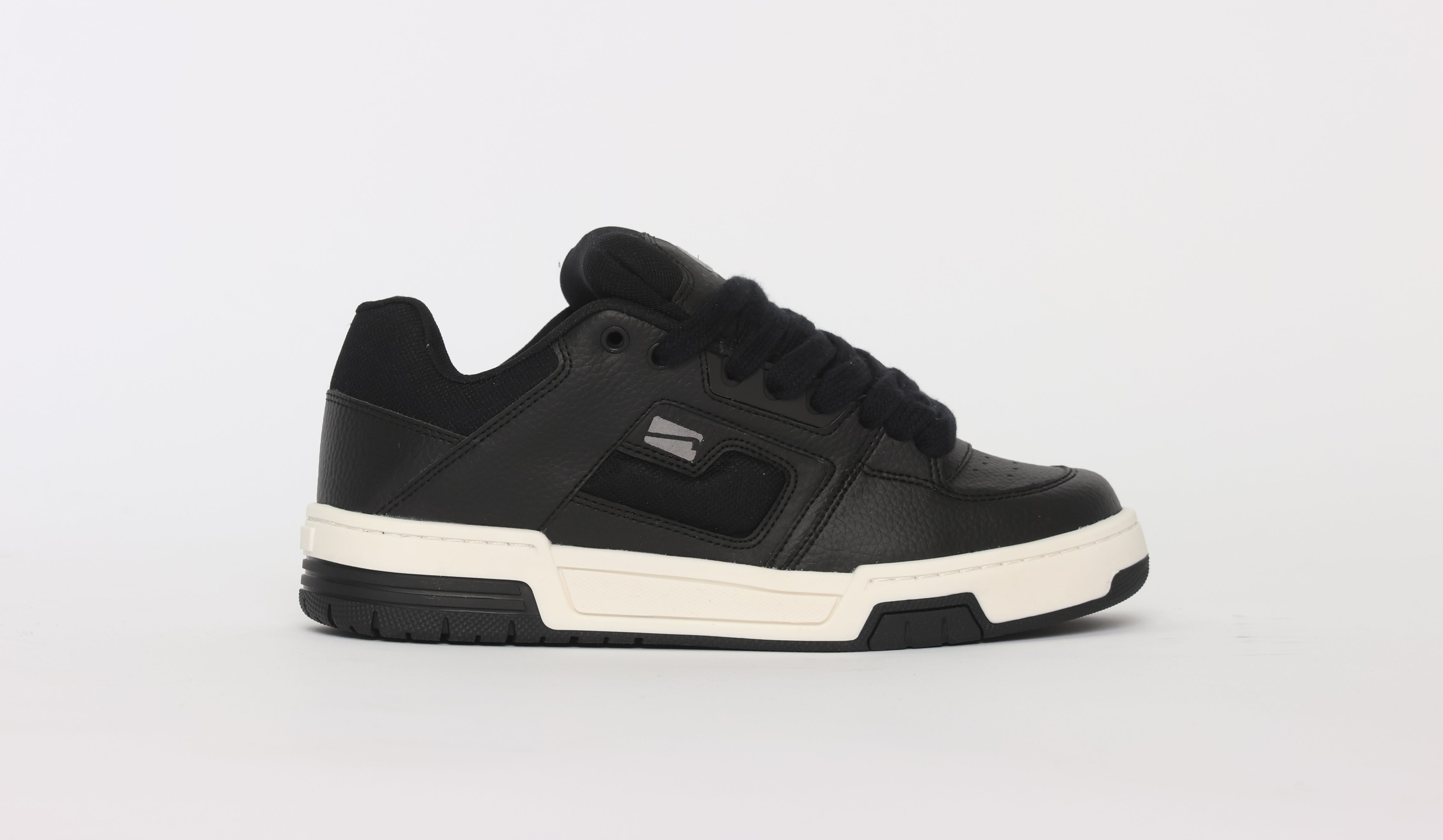 Ocn Kaos Black White Sneakers - Comfortable & Stylish Men's Running Shoes for Gym, Workout & Casual Wear