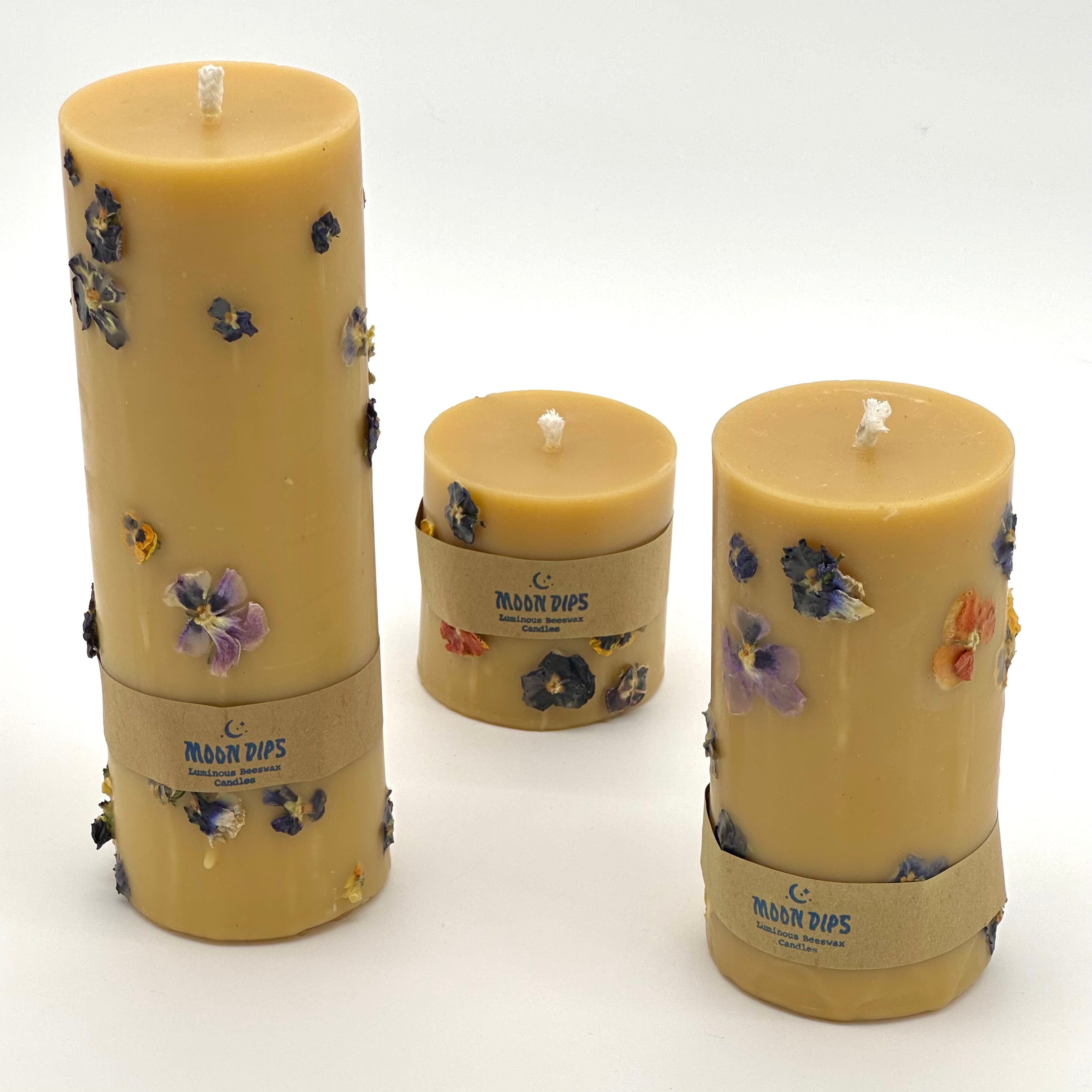 100 Hour Long-Lasting Botanical Pillar Candle - Natural Soy Wax for Home, Meditation & Relaxation - Perfect for Aromatherapy, Yoga & Spa
