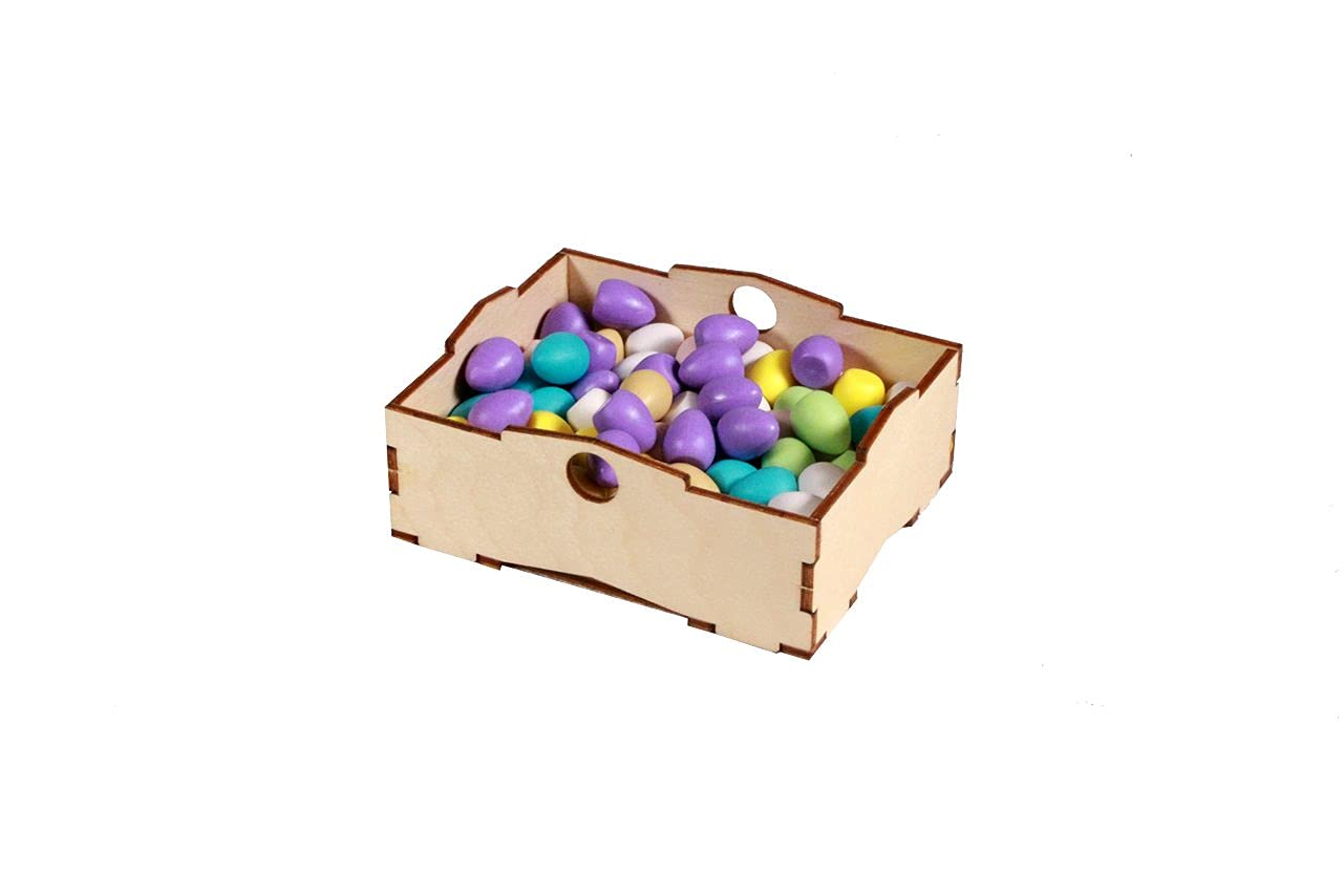 The Broken Token Wingspan Oceania Expansion Organizer - Premium Wooden Game Storage Box with Multiple Trays for Enhanced Gameplay Experience