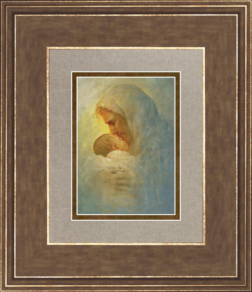 Abba By Yongsung Kim - Premium Christian Wall Art for Home & Church Decor | Inspirational Bible Verse Canvas Painting for Living Room, Bedroom & Office