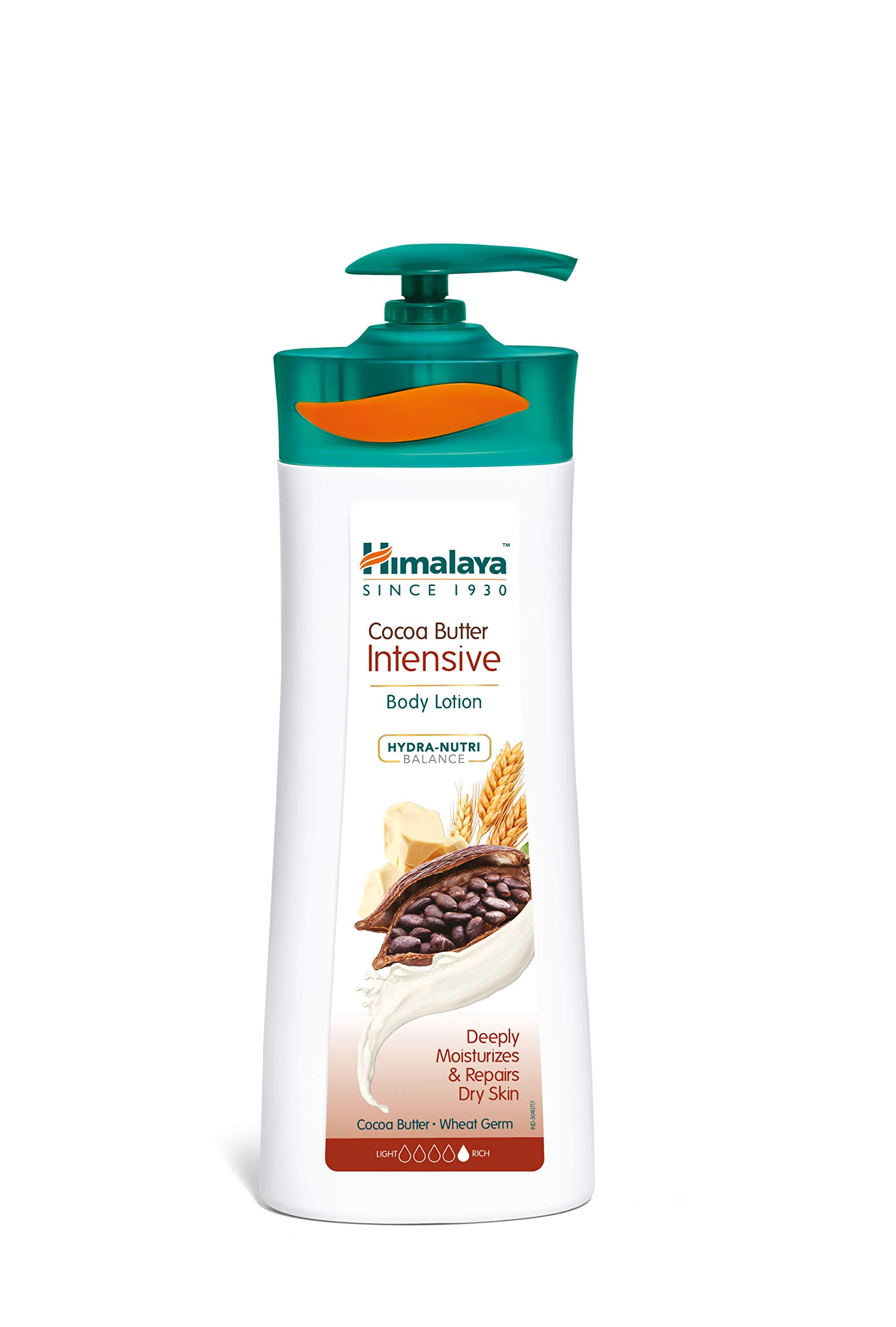 Himalaya Herbals Cocoa Butter Intensive Body Lotion 400ml & Rich Cocoa Butter Lip Balm 4.5g - Deep Moisturizing for Dry Skin & Chapped Lips - Perfect for Winter Care & Daily Hydration