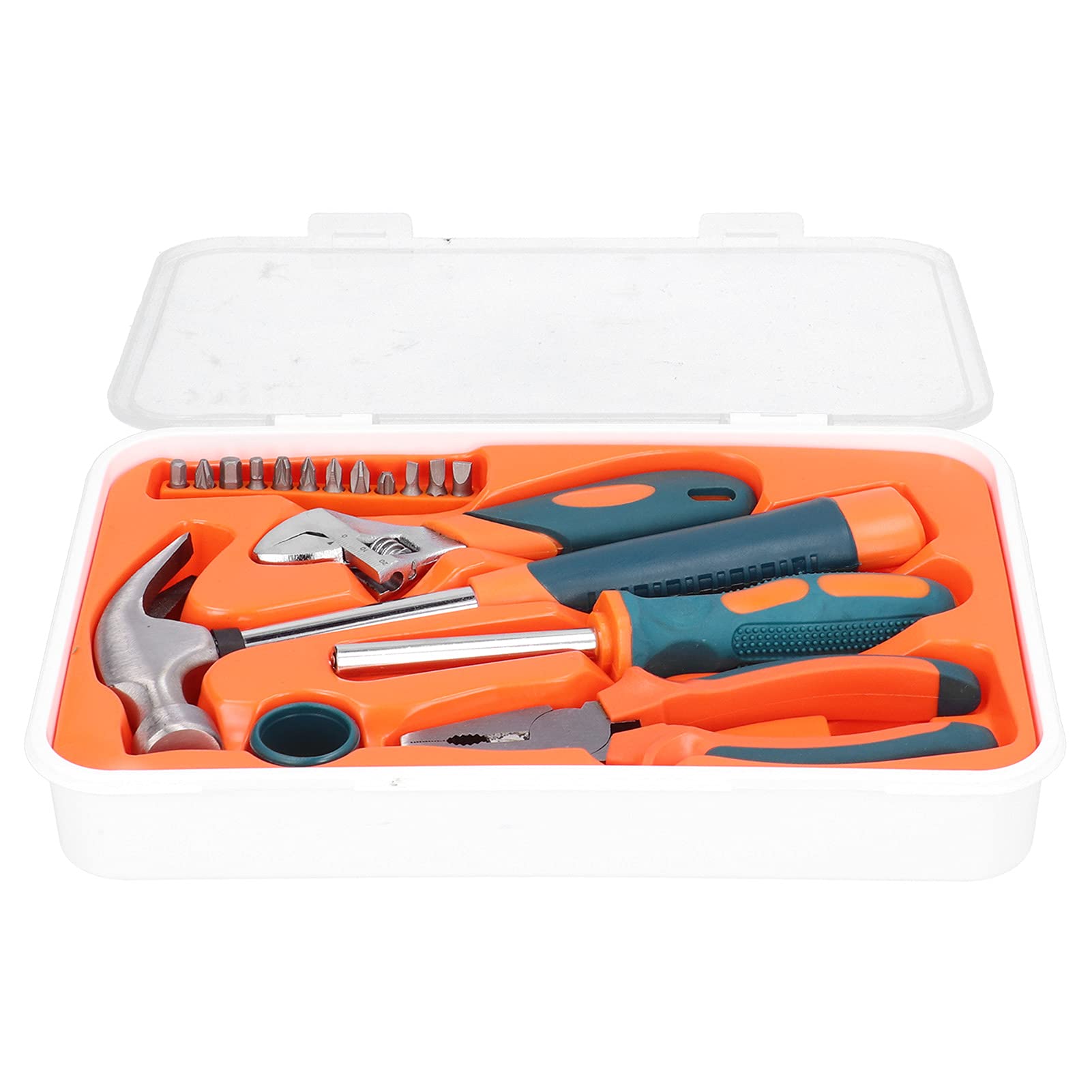 17-Piece Hardware Tools Set - Carbon Steel Home Repair Tool Kit for Repairmen, Construction Workers & Mechanics | Perfect for DIY Projects, Auto Body Shops & Household Maintenance