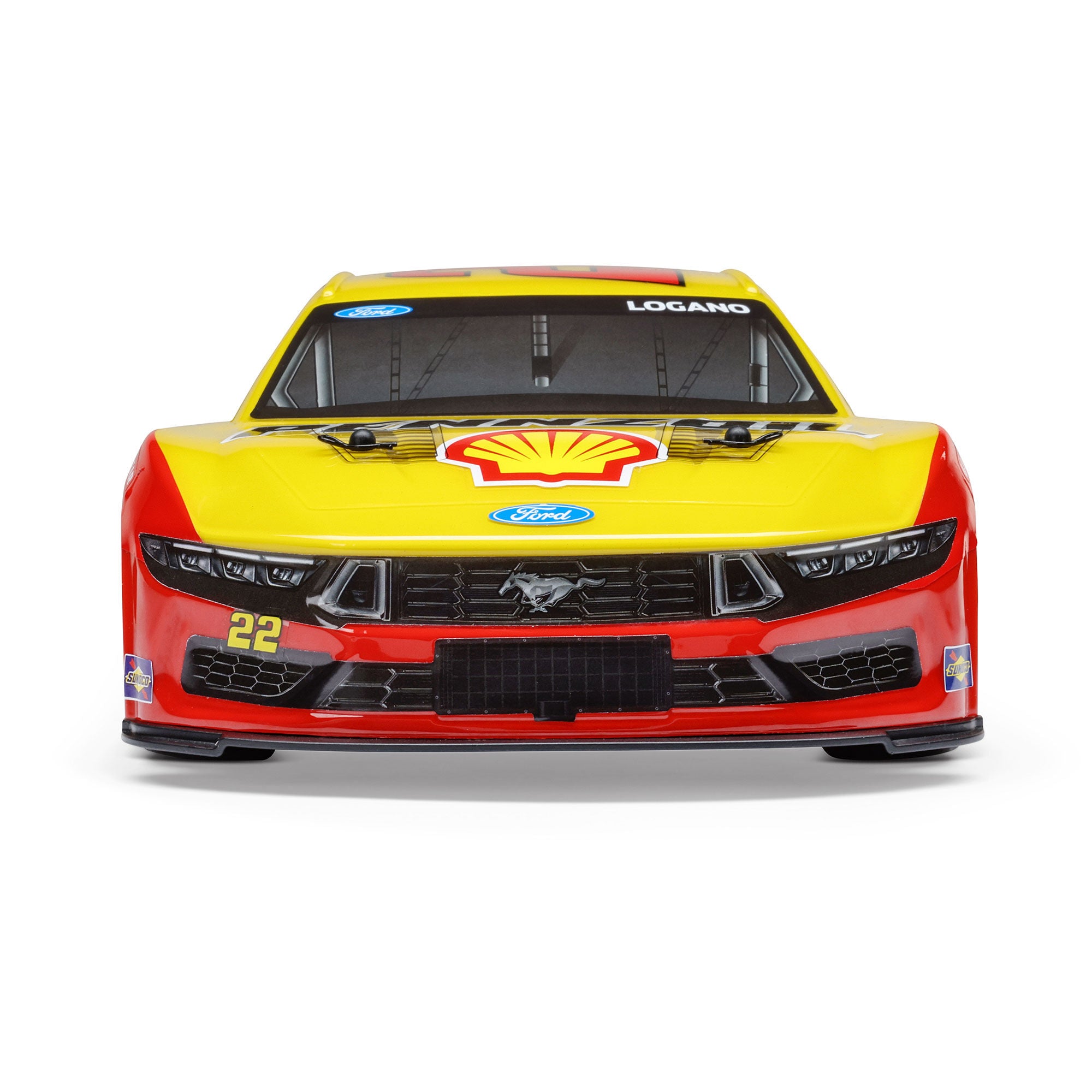 2025 NASCAR Ford Mustang 1/12 Scale Ready-to-Run Stock Car - Joey Logano #22 Diecast Model - Collectible Racing Toy for Adults & Kids - Perfect for Display, Racing Enthusiasts & NASCAR Fans