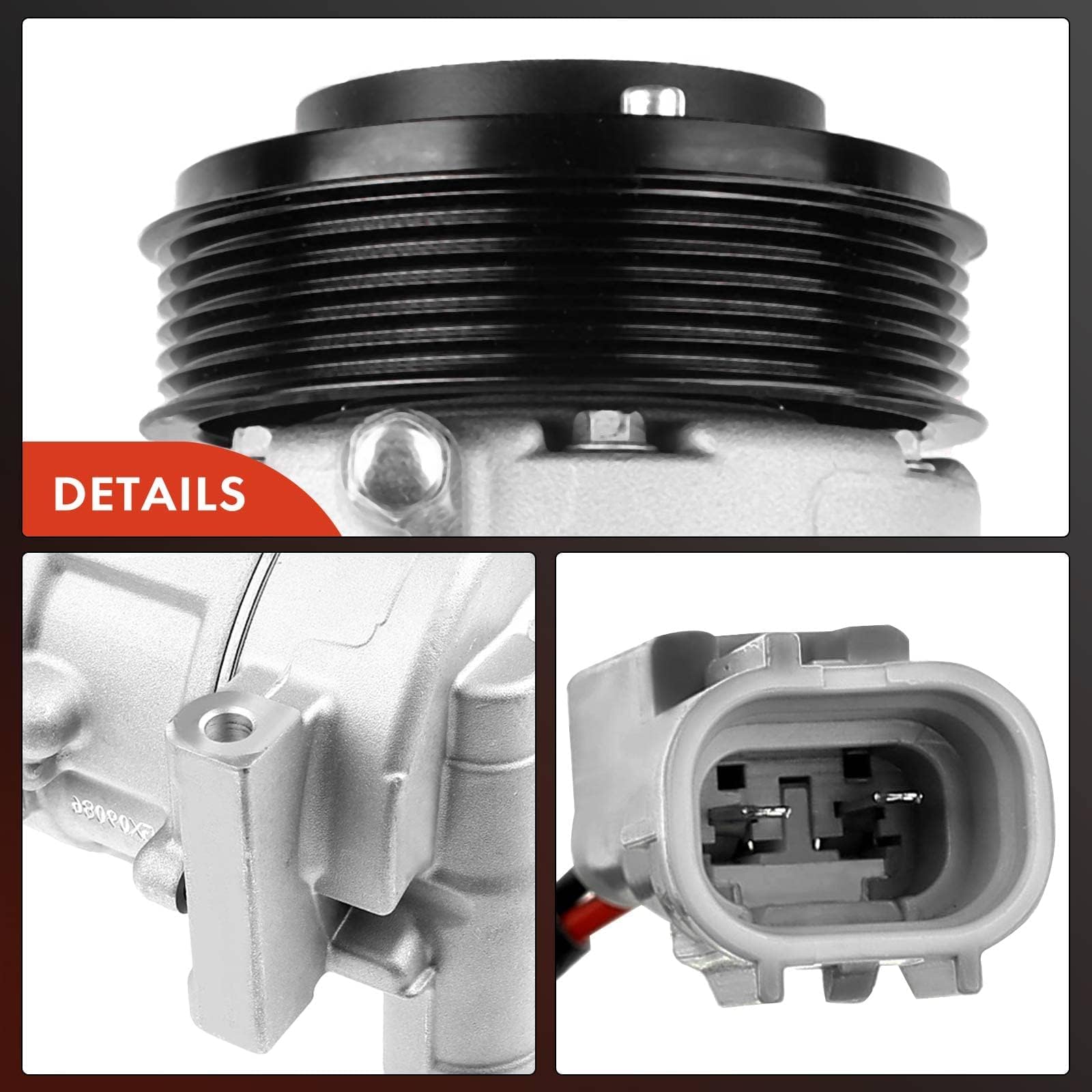 Premium AC Compressor for Subaru Legacy & Outback 2.5L 3.6L (2010-2019) - High Performance Auto Air Conditioning Replacement Part - Perfect for Summer Road Trips & Hot Weather Commuting