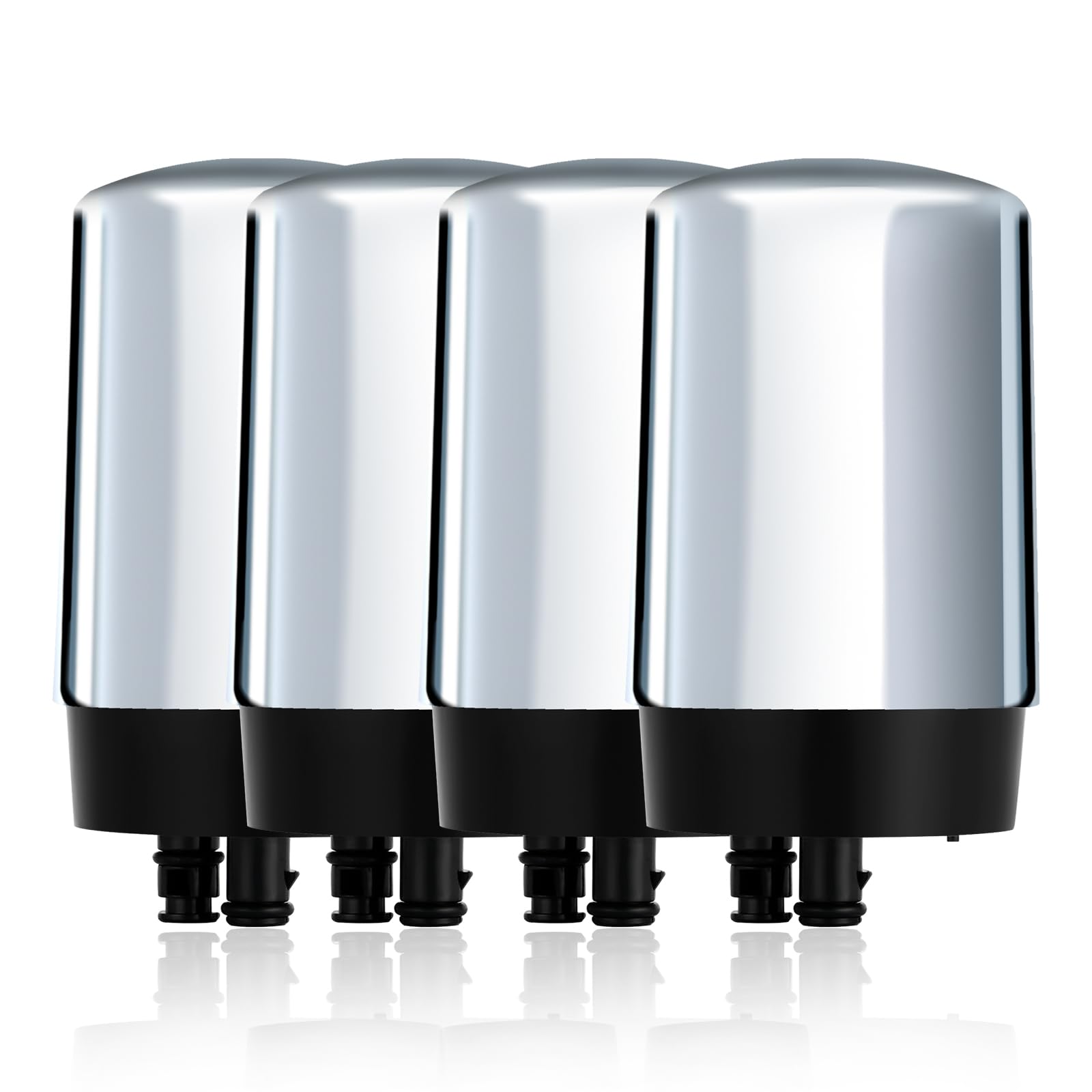 Brita Faucet Filter Replacement - Pack of 4 for Clean Tap Water - Fits All Brita Models - Kitchen & Bathroom Use