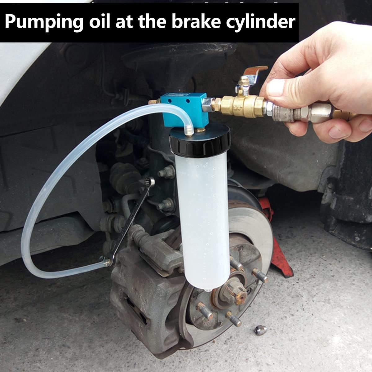 Universal Auto Brake Fluid Extractor & Bleeder Kit - Professional Oil Change Tool for Car, Truck & Engineering Vehicles | Drain & Replace Brake Fluid Easily | Perfect for DIY Mechanics & Auto Shops