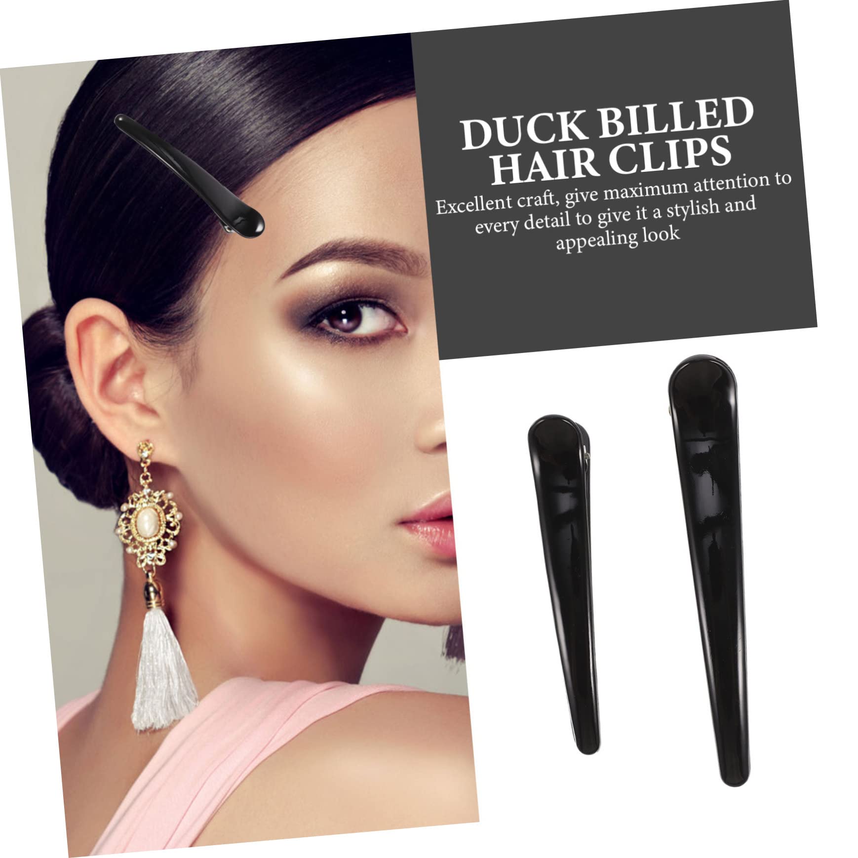 24 Pcs MERRYHAPY Hair Clips for Women - Non-Slip Teeth Hair Accessories for Styling, Braids & Updos - Perfect for Daily Use, Parties & Weddings