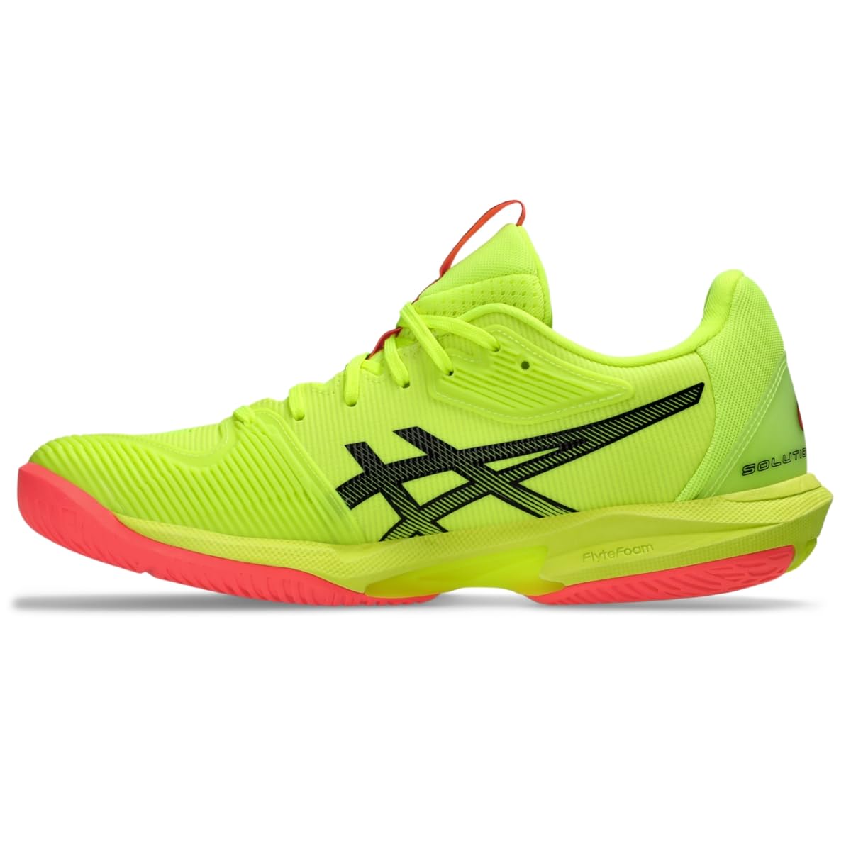 ASICS Women's Solution Speed FlyteFoam 3 Tennis Shoes - Lightweight Performance Court Shoes for Women | Perfect for Competitive Matches & Training Sessions
