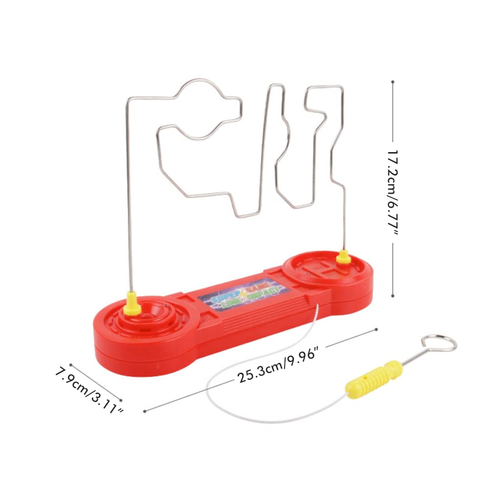 ARTOCT Electric Shock Maze Game - Fun & Challenging Wire Skill Toy for Kids & Adults - STEM Science Learning & Party Entertainment