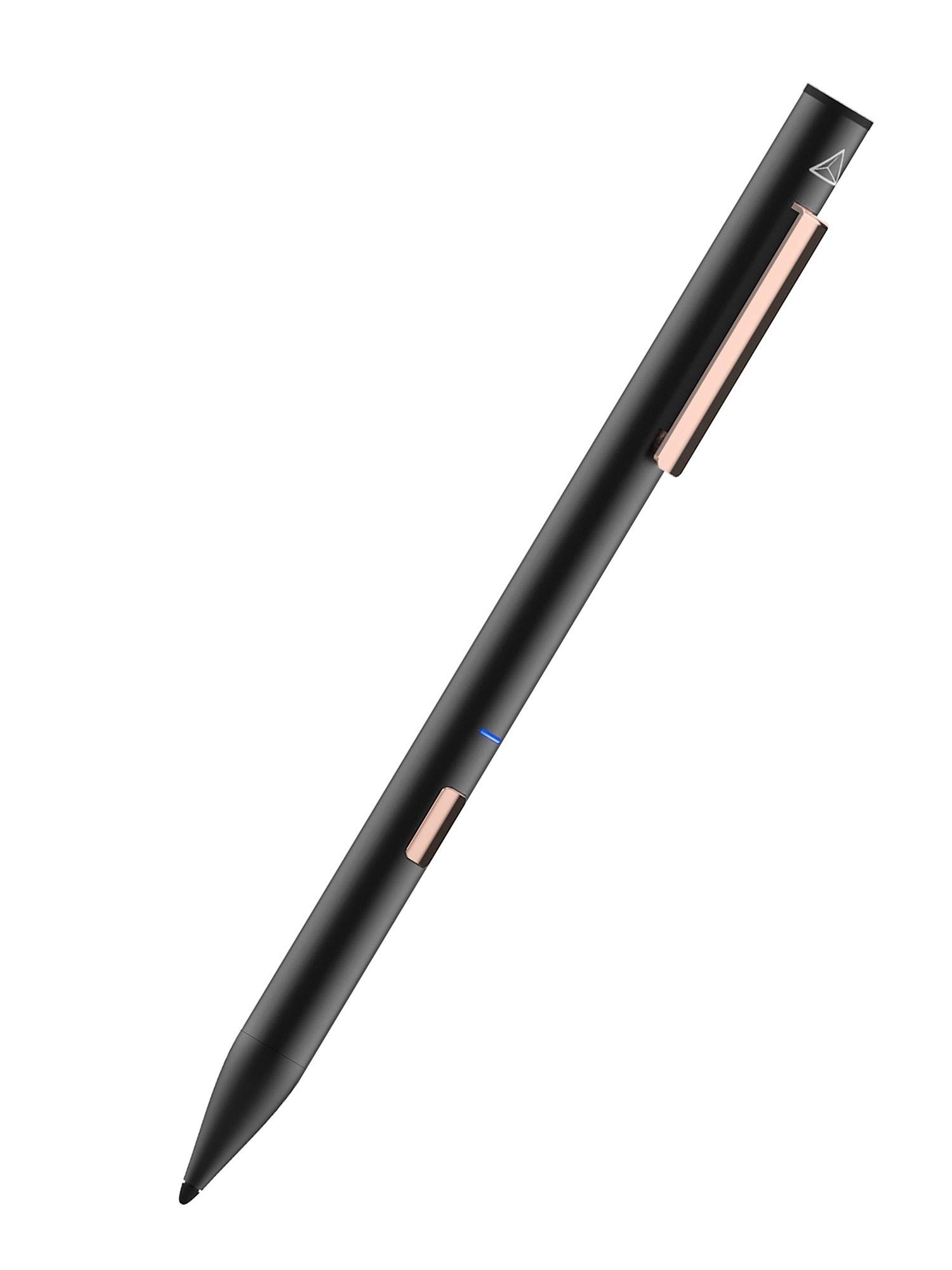 Adonit Note Stylus Pen for iPad - Black Active Pencil with Palm Rejection Technology, Compatible with iPad Air 4/3rd Gen, iPad Mini 6/5th Gen, iPad 9/8/7/6th Gen & iPad Pro 2018-2021 (11/12.9