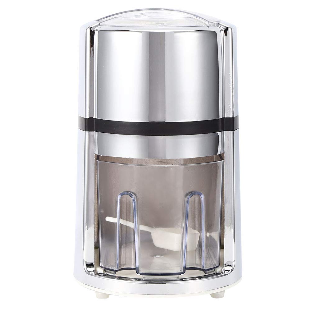 Commercial & Household Manual Ice Crusher - Stainless Steel Portable Ice Shaver Machine for Cocktails, Smoothies & Snow Cones | Perfect for Bars, Restaurants & Home Use