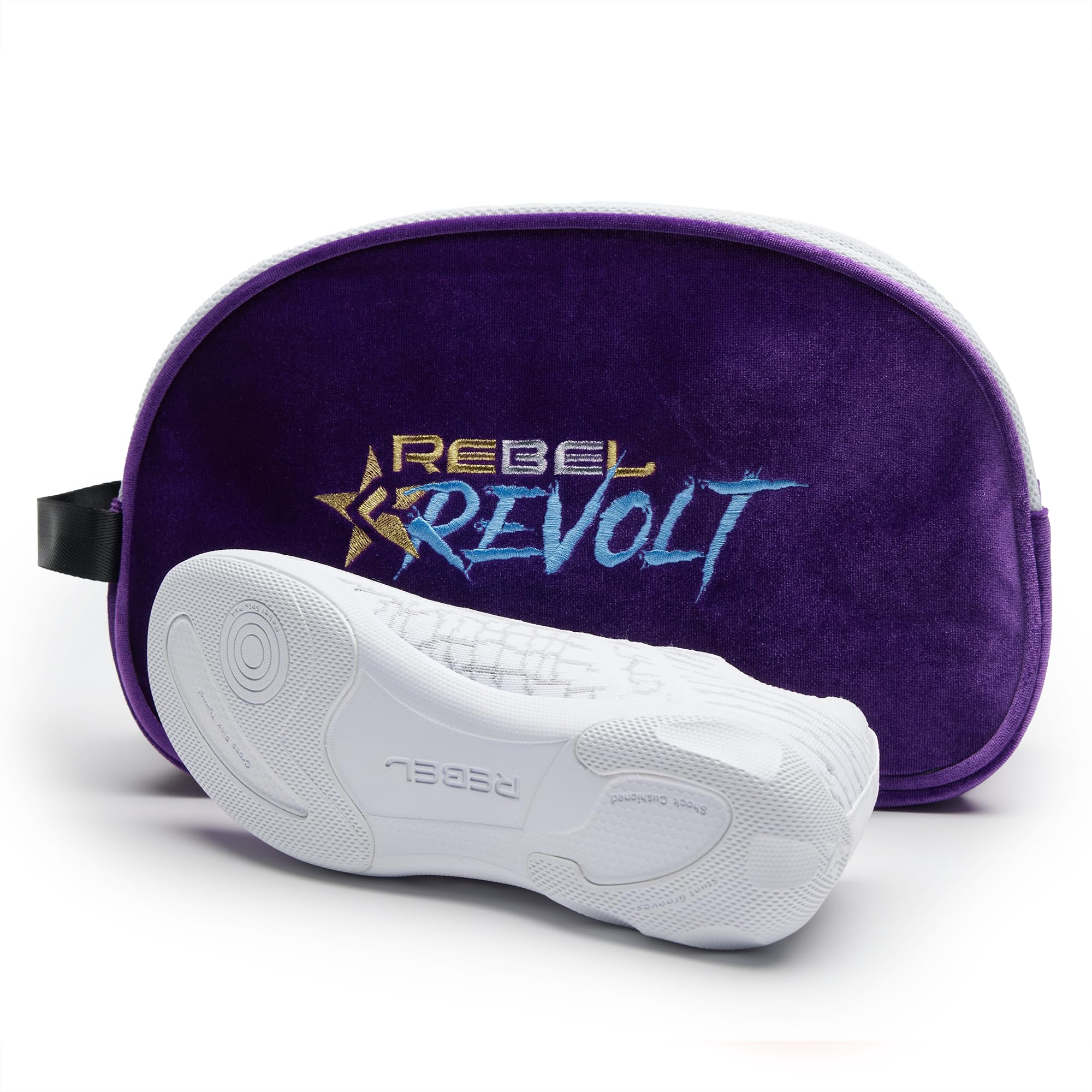 Rebel Athletic Girl's Revolt Cheerleading Shoes - Lightweight Performance Sneakers for Competitive Cheer & Dance - Perfect for Gymnastics, Tumbling & Team Sports