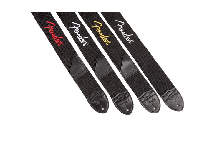 Premium Fender Guitar Strap - Adjustable & Comfortable for Electric & Acoustic Guitars - Perfect for Live Performances & Studio Sessions