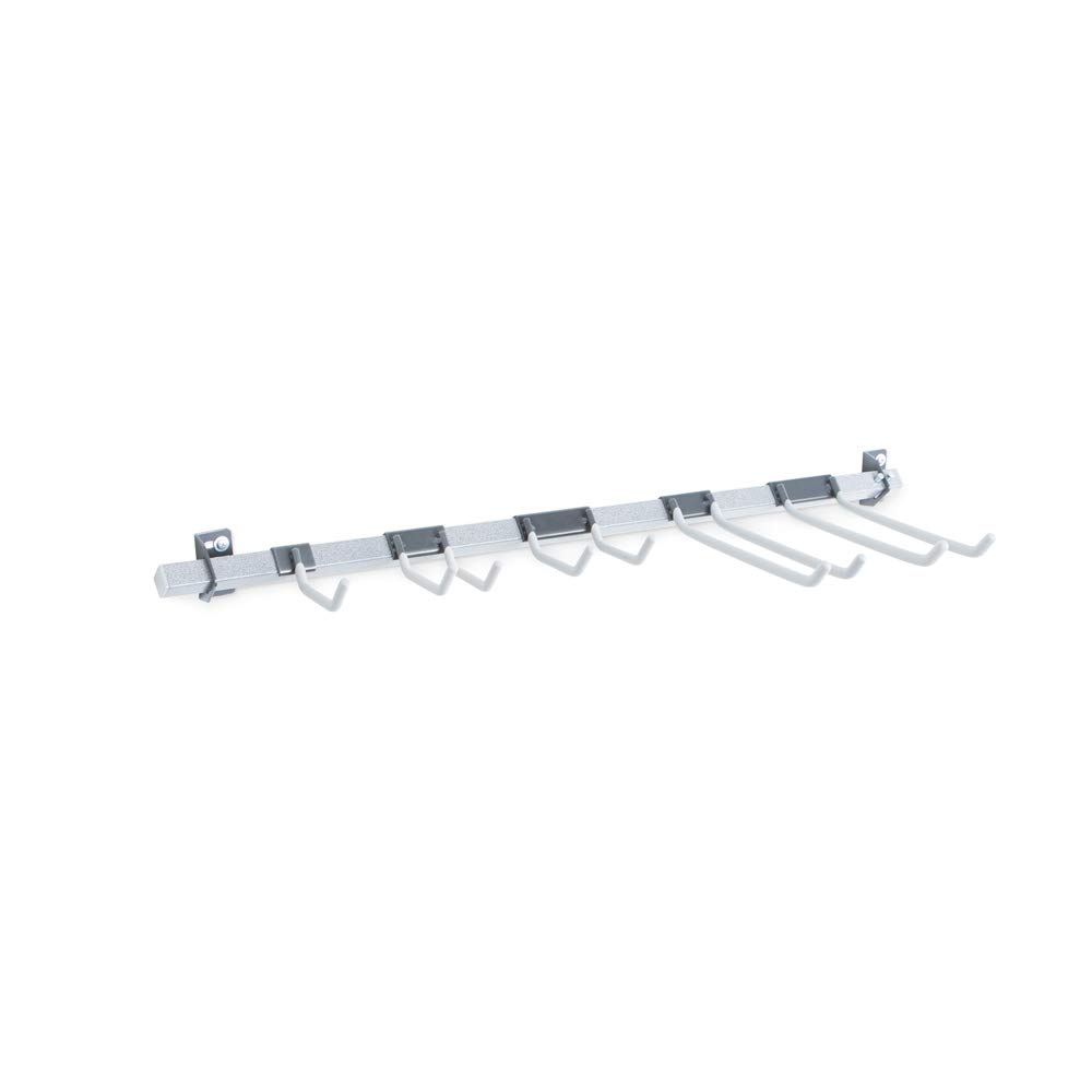 Monkey Bars Yard Tool Rack - Small Metal Garden Tool Organizer for Shovels, Rakes & Hoes | Perfect for Garage, Shed & Backyard Storage