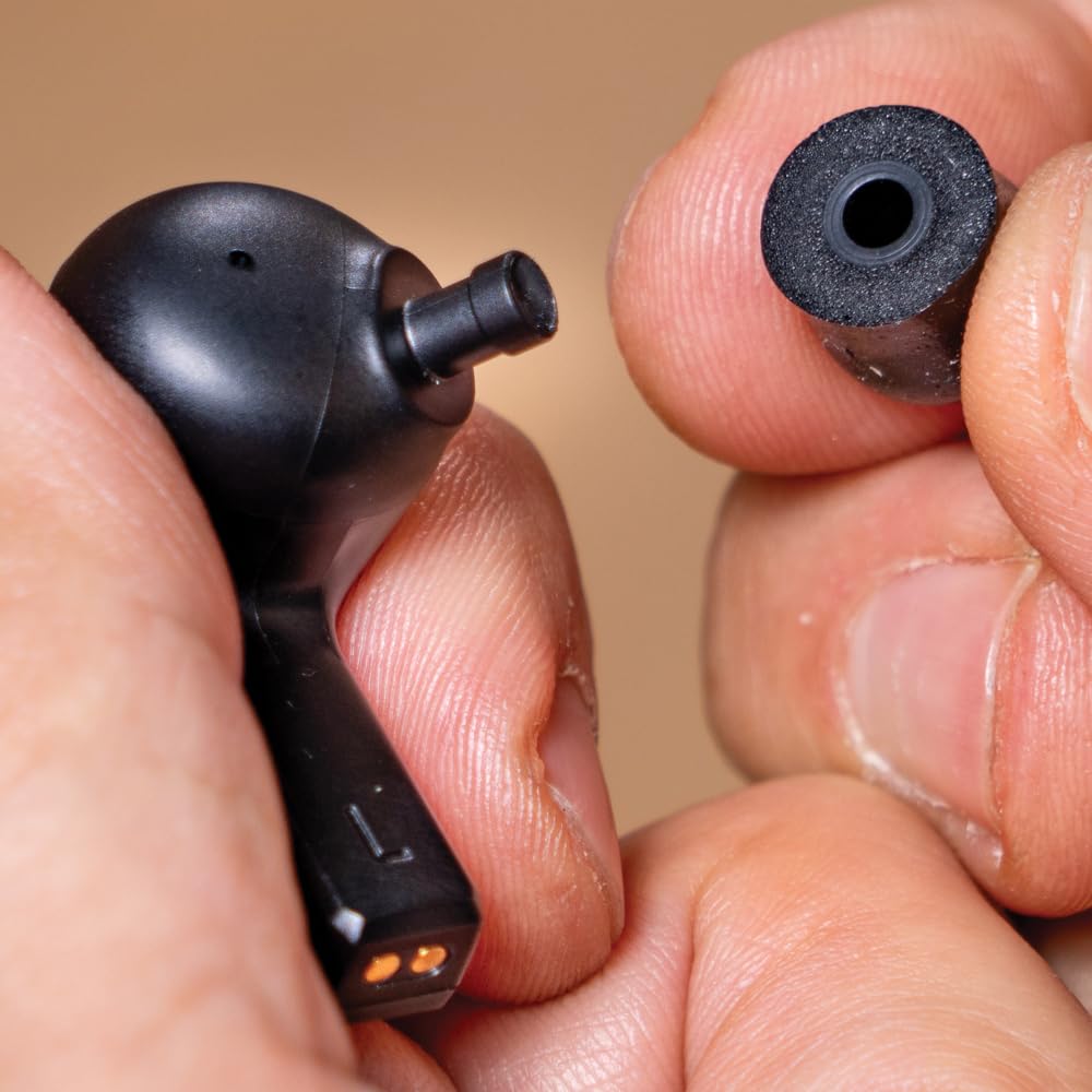 Klein Tools 69475 Replacement Ear Tips for AESEB1S Earbuds - 3 Pairs Memory Foam & Silicone (S/M/L) - For Work & Music