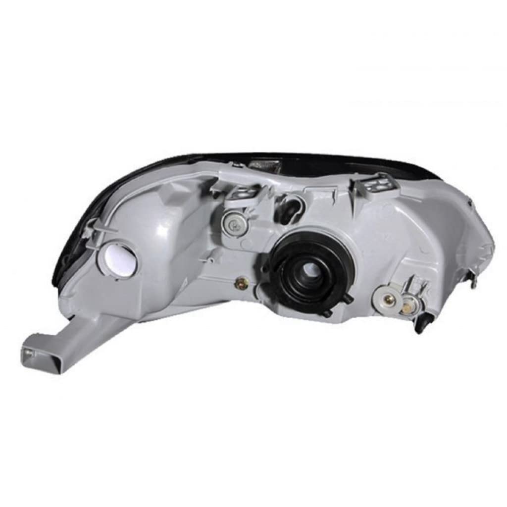 ANZO Crystal Headlights for Honda Civic 1999-2000 - Gun Metal Gray Style | 121234 | Upgrade Your Ride with Sleek Aftermarket Headlights for Night Driving & Car Shows