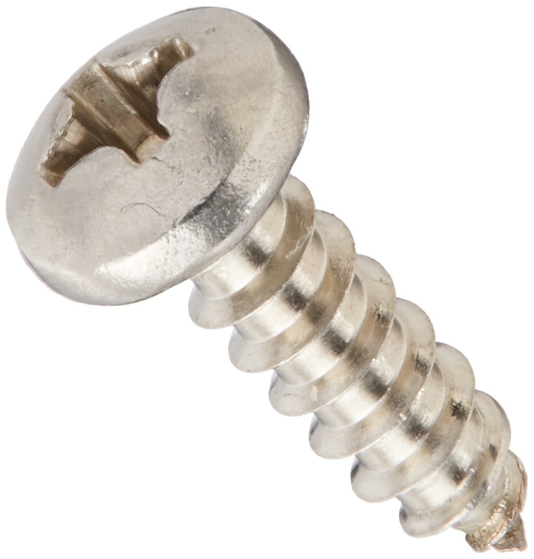 Stainless Steel #6-18 Screws (Pack of 100) - Perfect for DIY & Metalworking