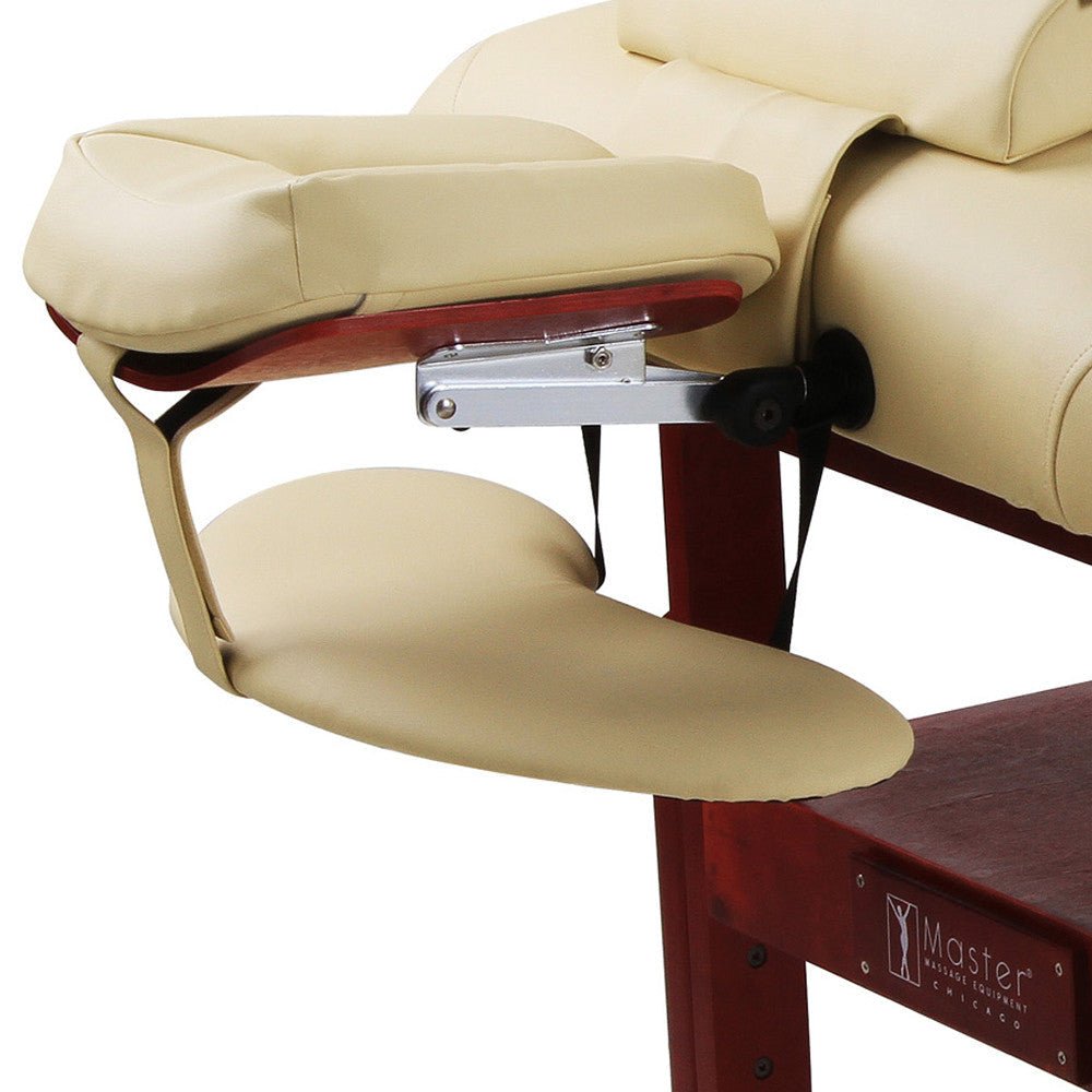 Professional Massage Table Armrest Support - Ergonomic Standard Black Cushion for Comfortable Massage Therapy Sessions - Perfect for Spa, Clinic, and Home Use