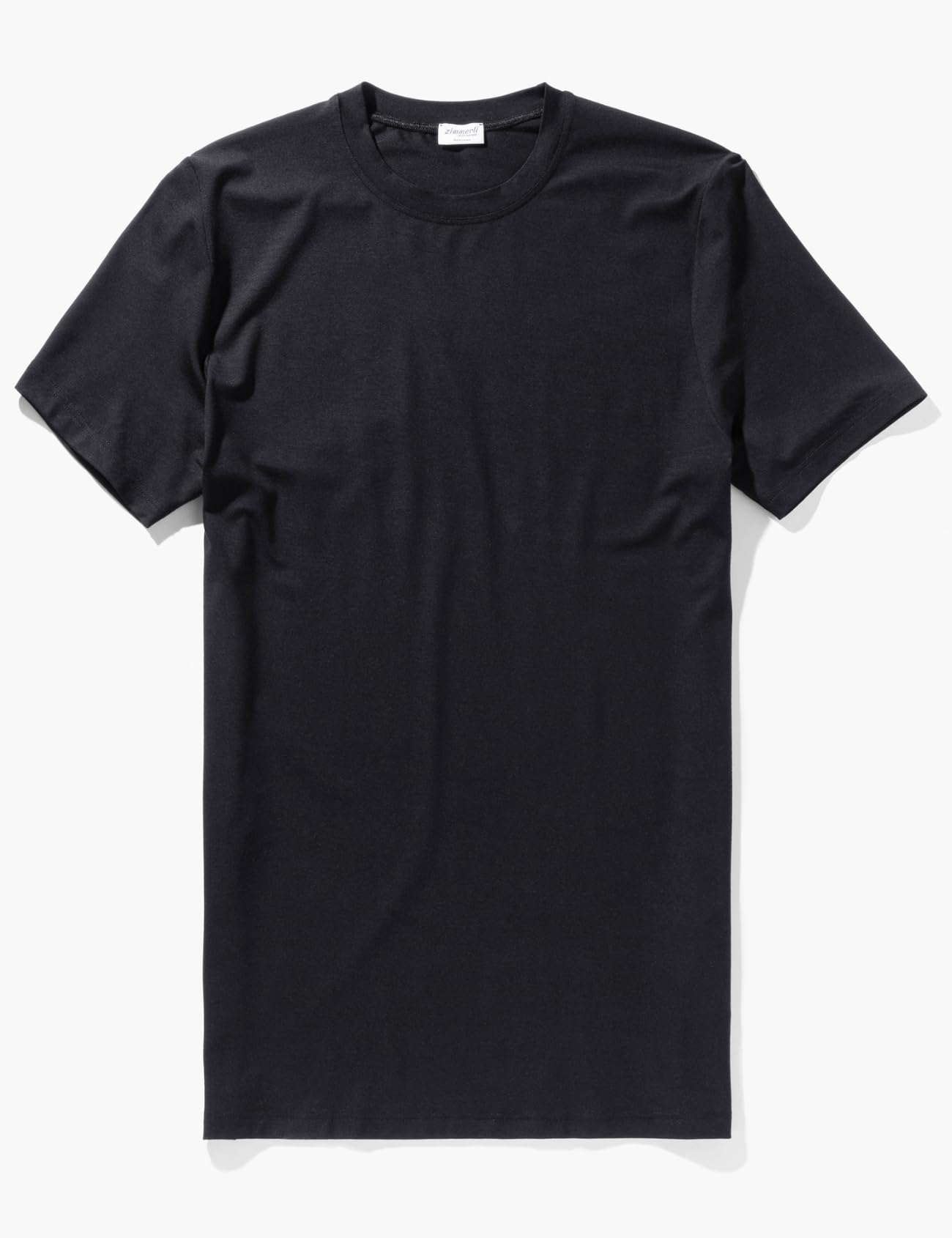 Zimmerli Pureness Micromodal Crewneck T-Shirt for Men - Soft Breathable Cotton Blend Tee - Perfect for Casual Wear, Lounge & Everyday Comfort
