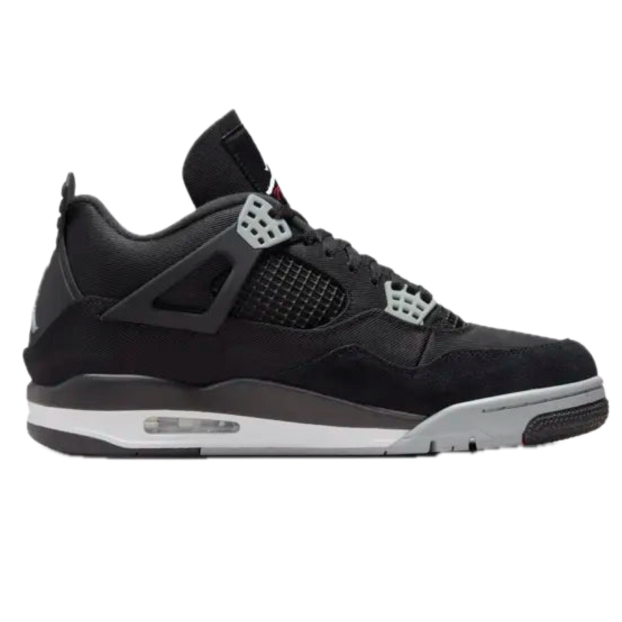 Nike Air Jordan 4 Retro SE Black Canvas Men's Basketball Shoes (DH7138-006) - Perfect for Streetwear Fashion & Court Performance