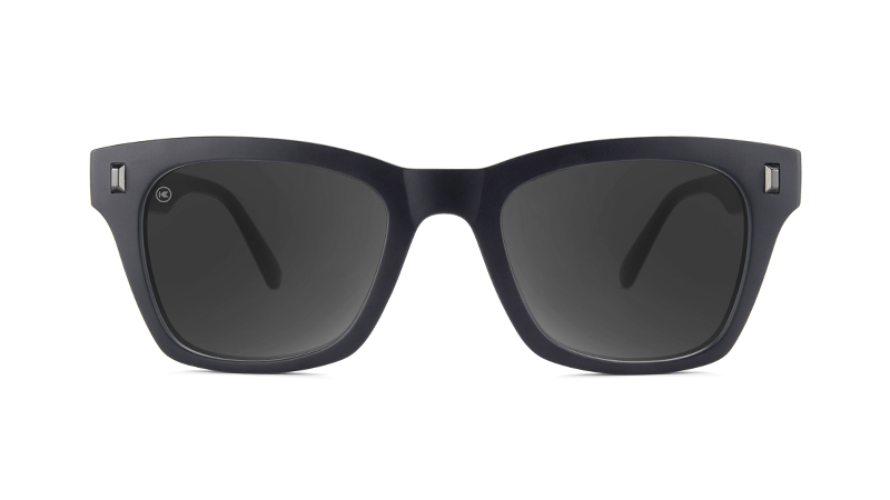 Seventy Nines Matte Black on Black Smoke Sunglasses - Stylish UV Protection Shades for Outdoor Sports & Driving