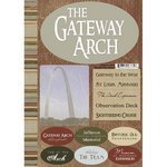 Scrapbook Customs - Missouri National Park Stickers - Gateway Arch Cardstock Decals for Scrapbooking, Journals & DIY Crafts - US Collection