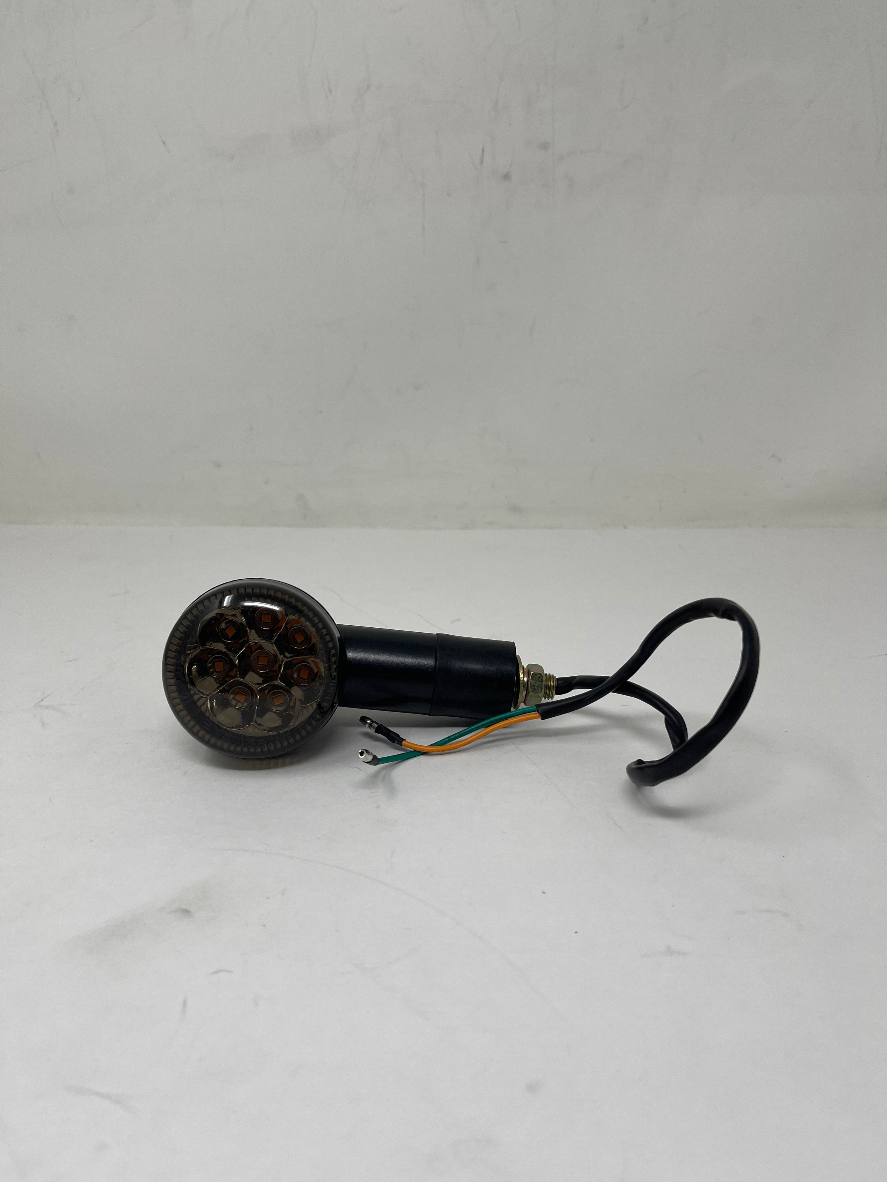 Venom Ghost 250cc Chopper Motorcycle with Front Signal Lights (Part #09020155/09020156) - Perfect for Cruising & Custom Bike Builds