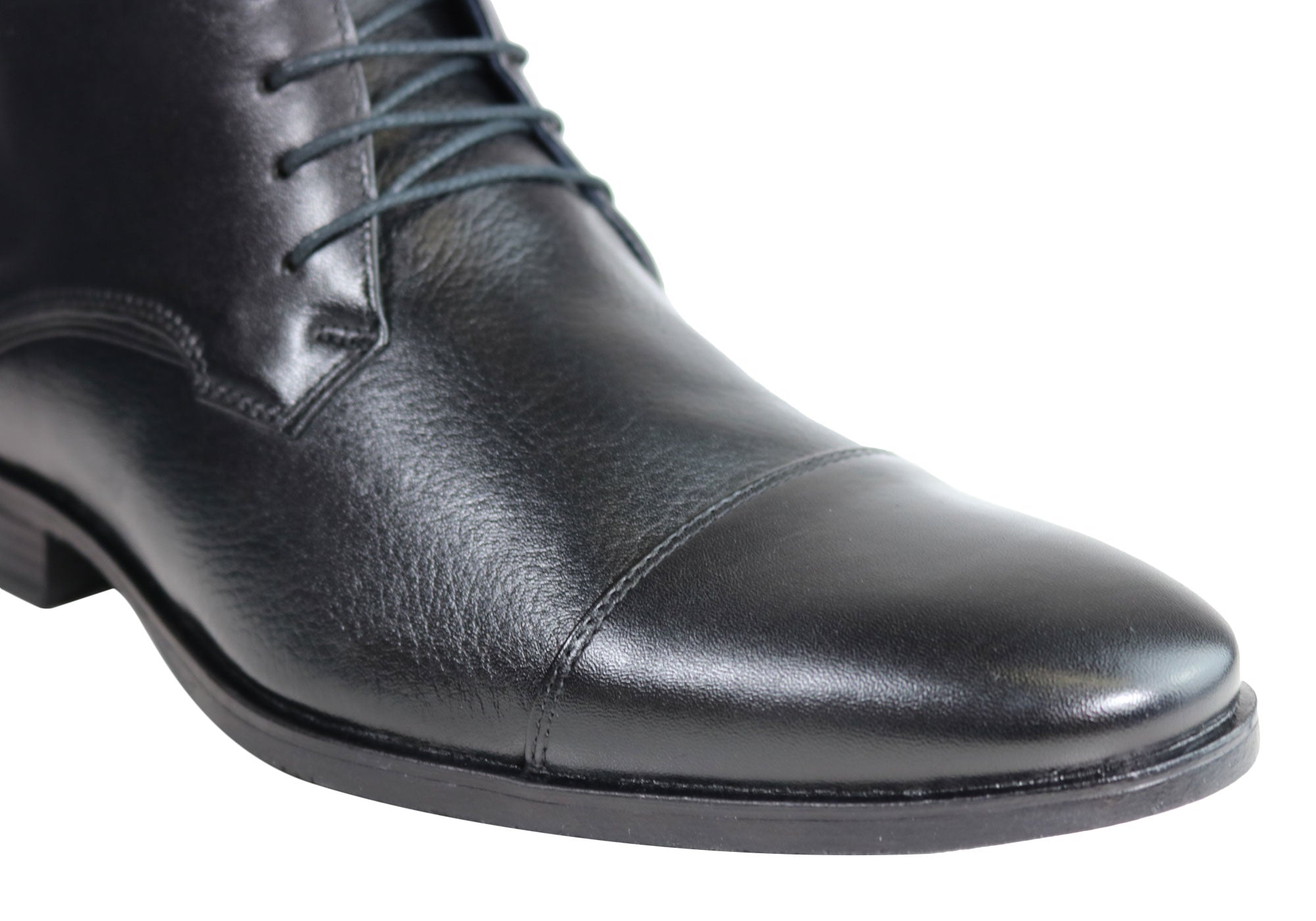 Savelli Colton Men's Comfortable Leather Lace-Up Boots - Handcrafted in Brazil - Perfect for Work, Outdoor & Casual Wear