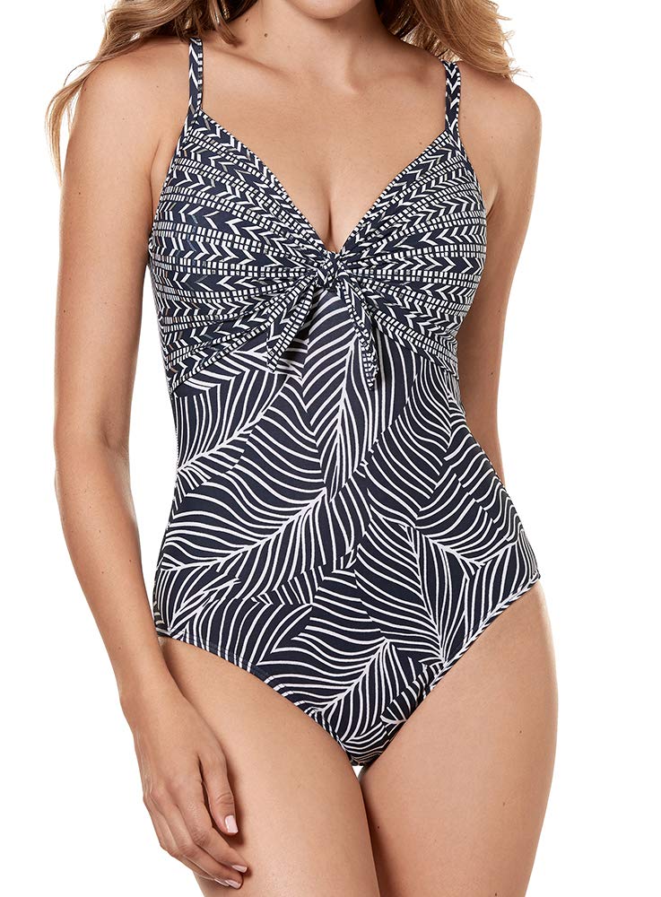 Miraclesuit Women's Underwire Swimsuit - Sexy One Piece Bathing Suit with Support & Lift for Beach, Pool, and Vacation