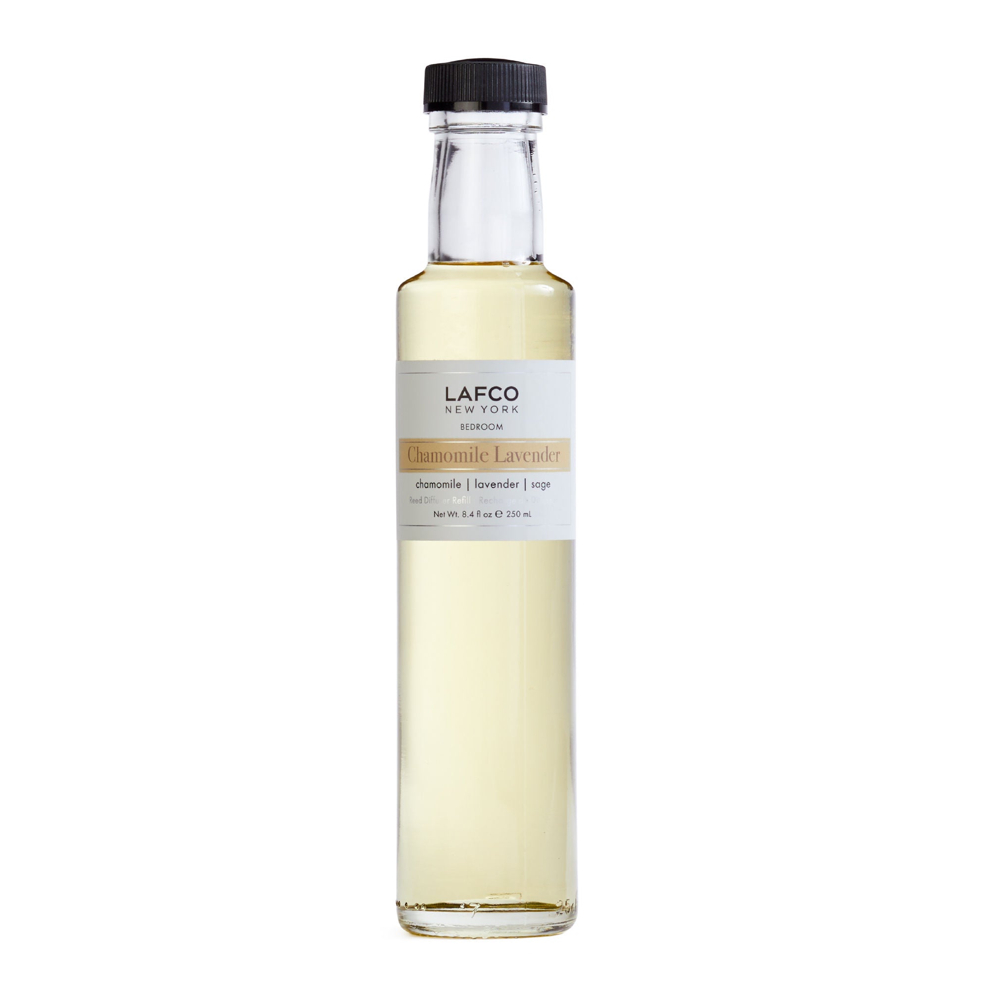 Premium Chamomile Lavender Reed Diffuser Refill Oil - 8oz Aromatherapy Essential Oil for Home, Office, Bedroom & Bathroom Relaxation