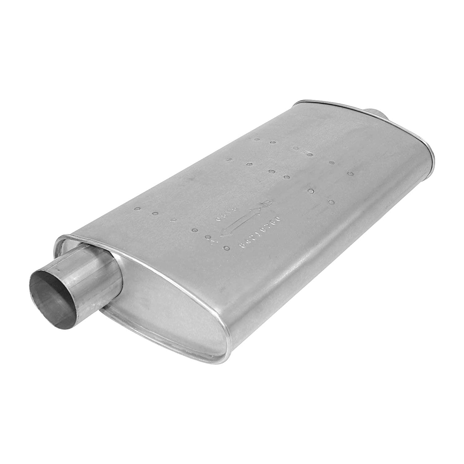 AP Exhaust Products 3423 Performance Muffler - Universal Fit for Cars & Trucks - Reduce Noise & Enhance Engine Performance - Ideal for Daily Commuting & Road Trips