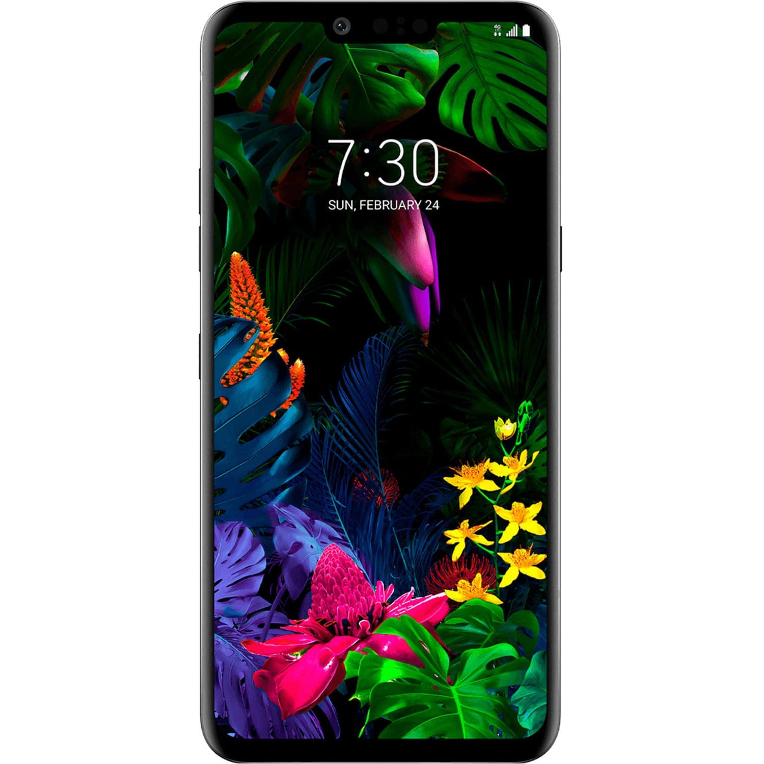 Unlocked LG G8 ThinQ 128GB Smartphone (Platinum) - 6.1