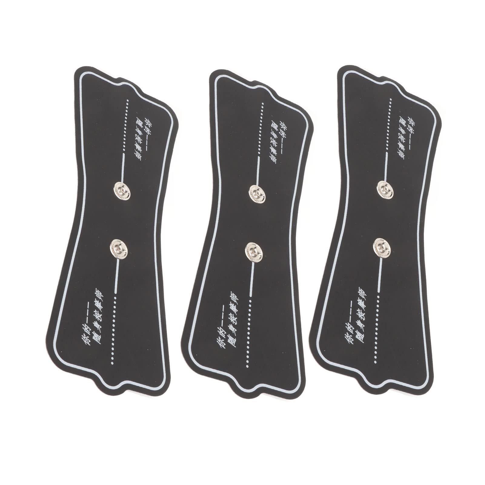 3 Pack Replacement Pads for Electric Massagers - Self-Adhesive Therapy Pads for Neck & Shoulder Pain Relief - Low Impedance Electrode Pads for Cervical Massage - Perfect for Home Use & Physical Therapy Sessions