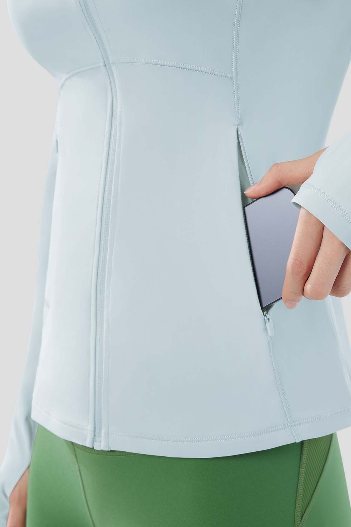 Motion Women's Cooling Quick Dry Sports Jacket UPF100+ Sun Protection - Lightweight Athletic Running Jacket for Outdoor Workouts & Summer Activities