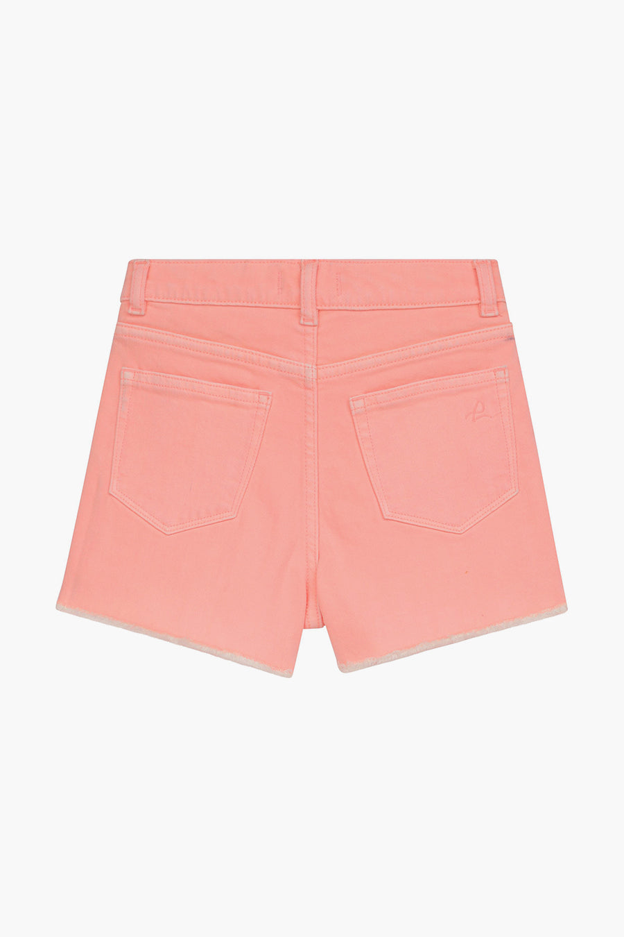 DL1961 Lucy Neon Pink Girls' Shorts - Trendy & Comfortable Summer Wear for Playdates, Beach Outings & Casual Style