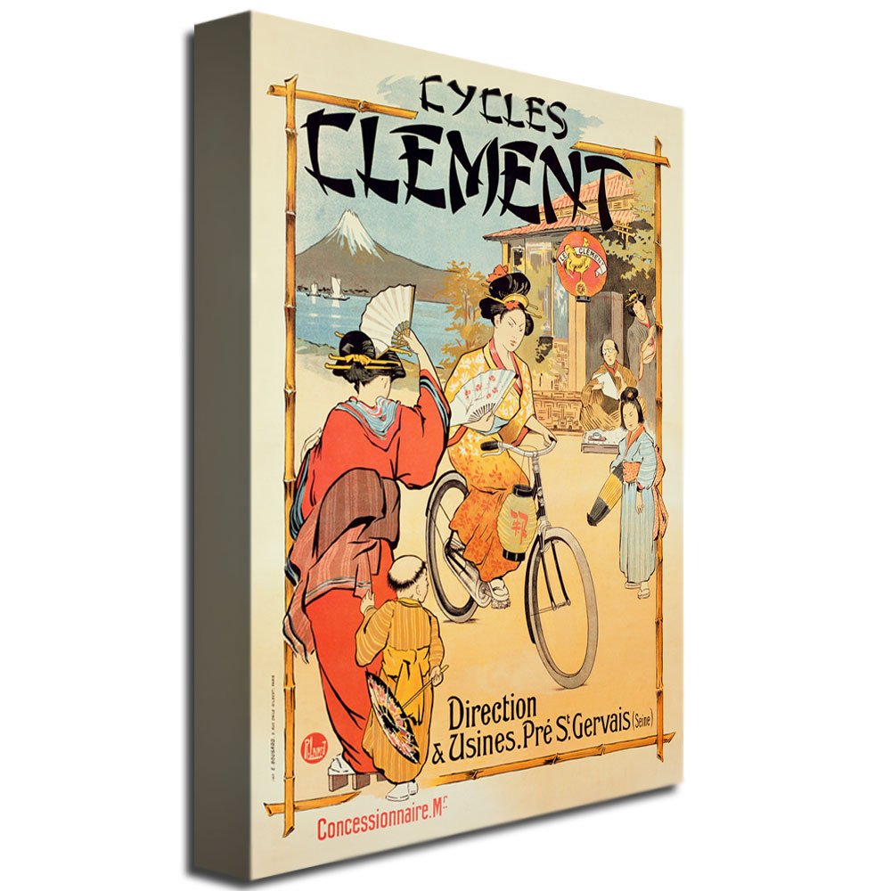 Trademark Fine Art Clement Canvas Wall Art - 16x24 Inches, Modern Home Decor for Living Room, Bedroom & Office